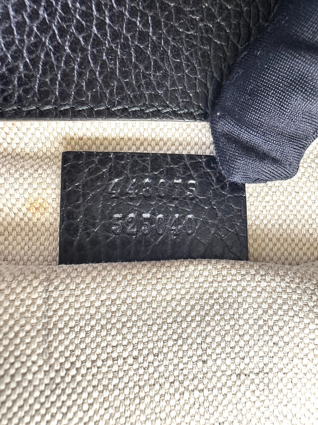 Gucci Dionysus Black Leather Bamboo Top Handle Bag GG845