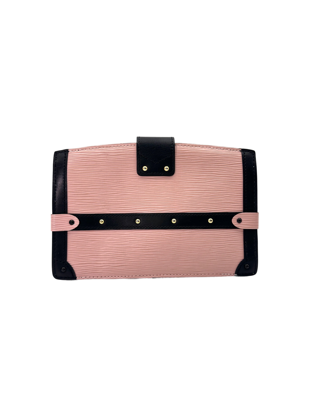 Louis Vuitton Pink Epi Leather Trunk Clutch LV2429
