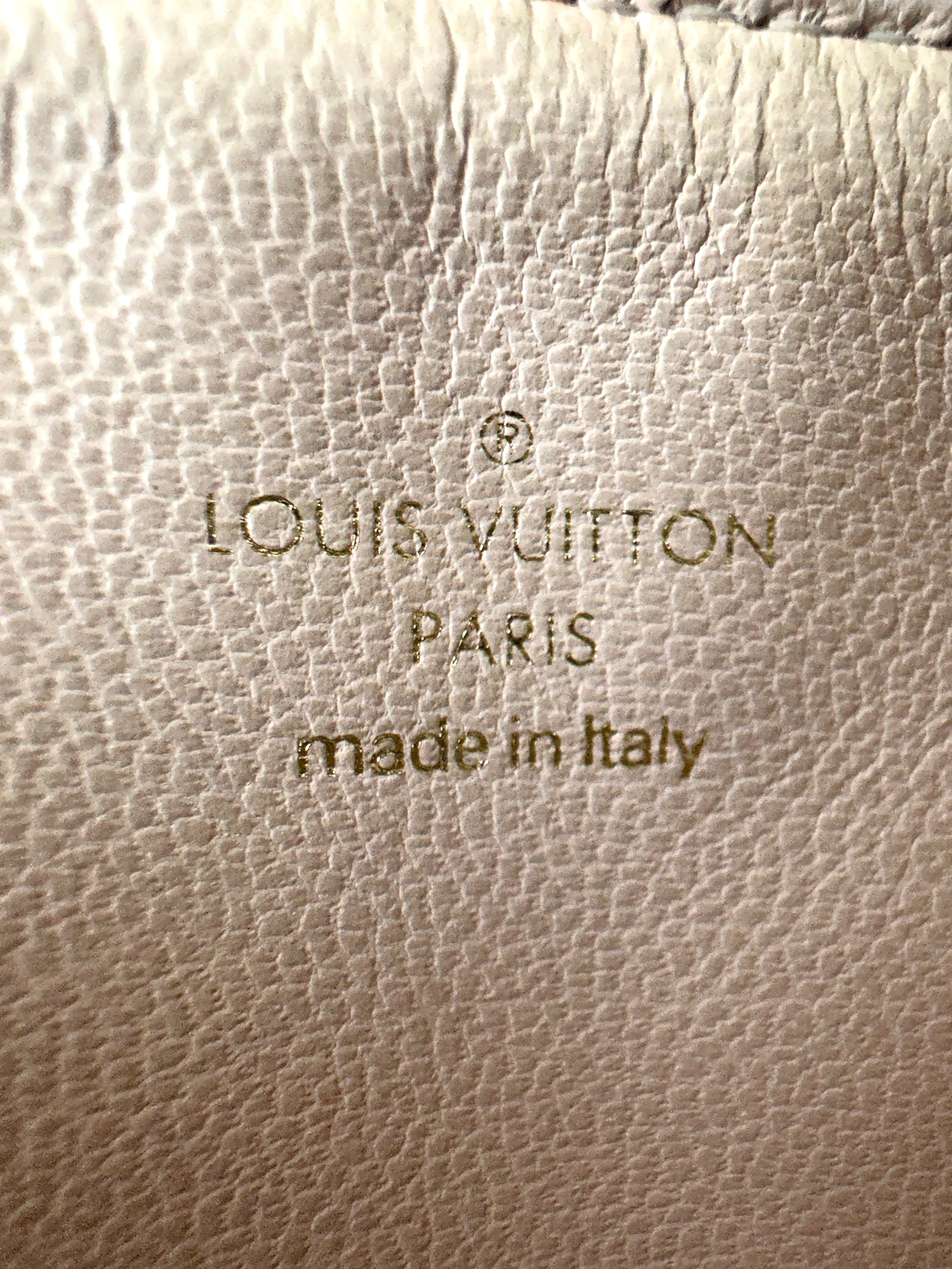 Louis Vuitton Coussin BB Milky Way White Monogram Embossed Puffy Leather Shoulder Bag IRIS146