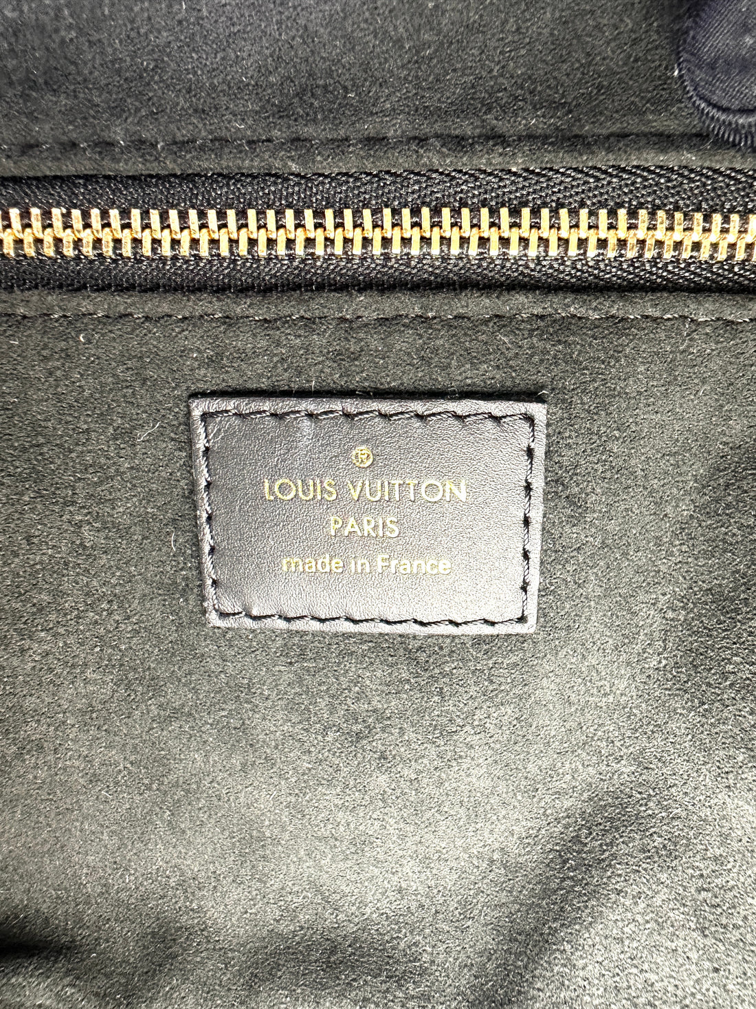 Louis Vuitton Petite Malle Souple Black Monogram Empreinte Handle Bag LV2430