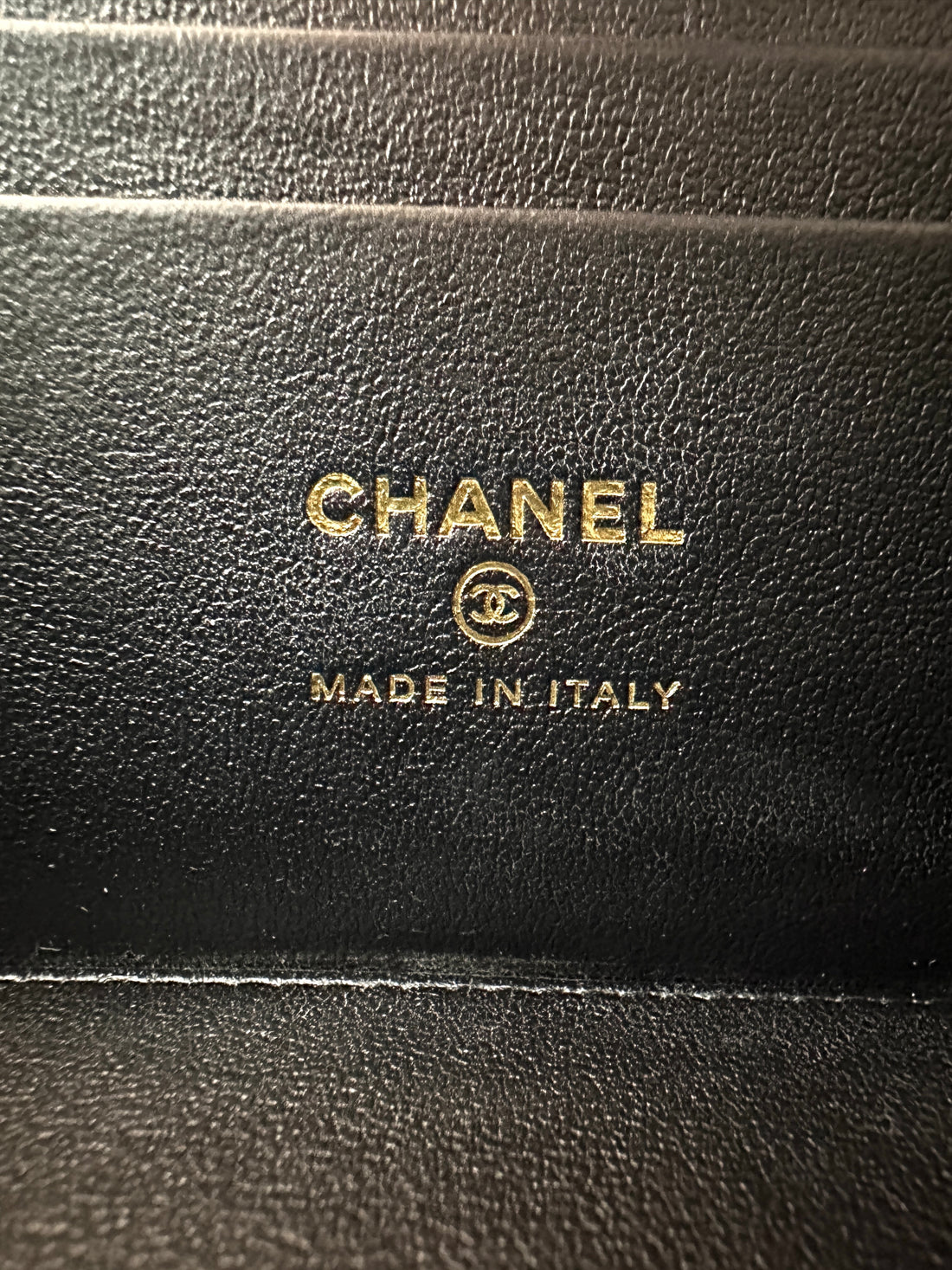 Chanel Black Quilted Leather Top Handle Vanity Cargo Case(PH***19) CC1781