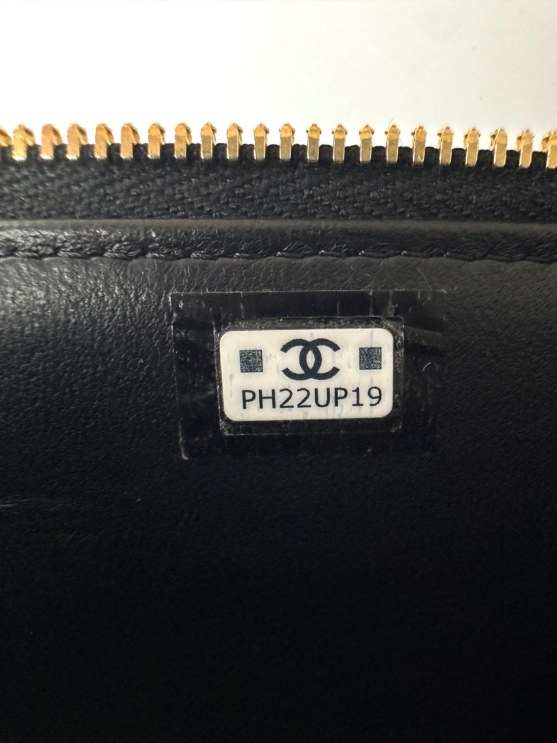 Chanel Black Quilted Leather Top Handle Vanity Cargo Case(PH***19) CC1781