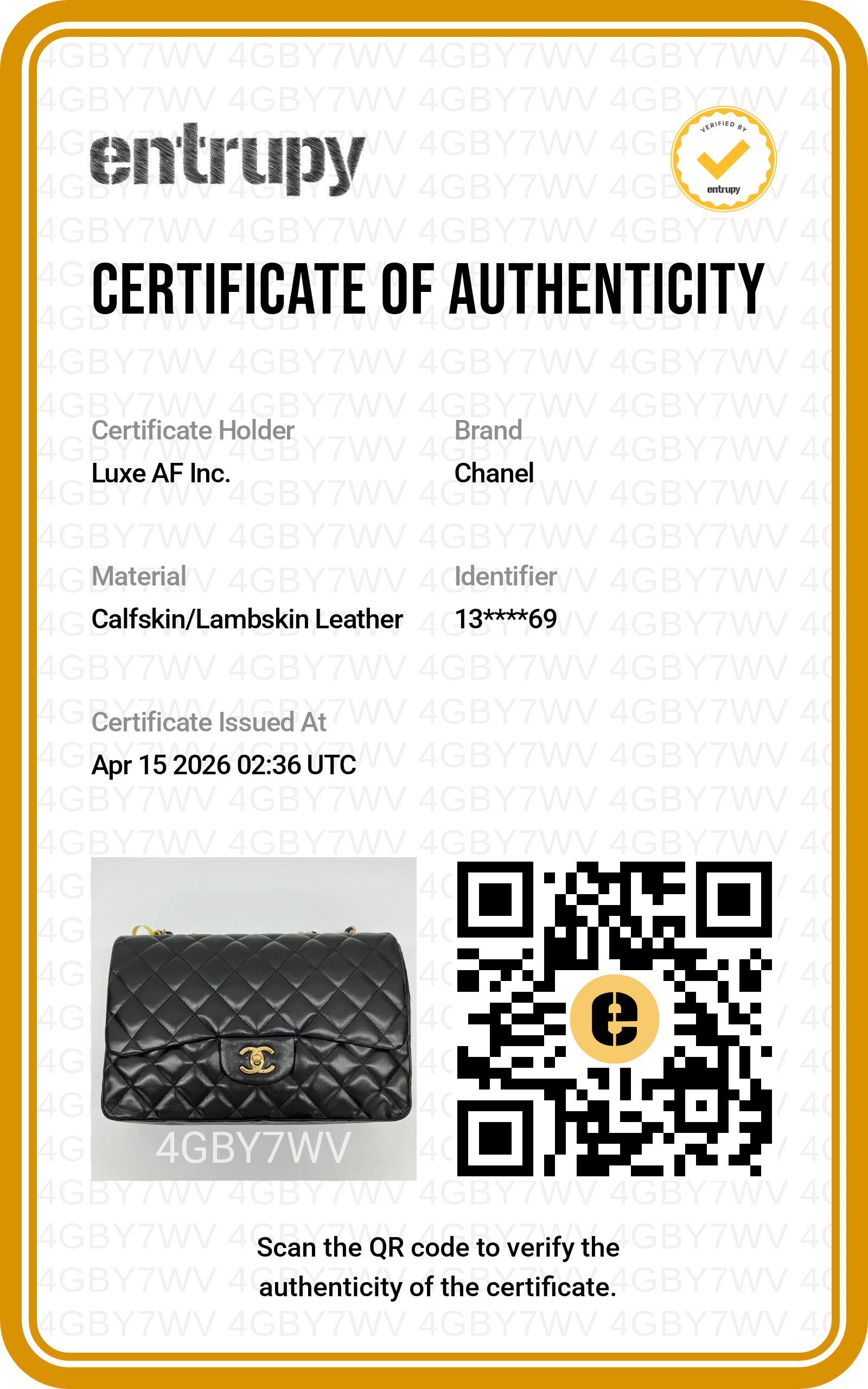 Chanel Classic Flap Black Quilted Lambskin Jumbo Shoulder Bag(13***69) IRIS175