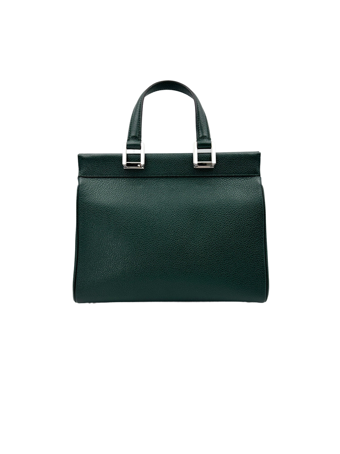 Gucci Zumi Green Leather Small Size Handle Bag GG847