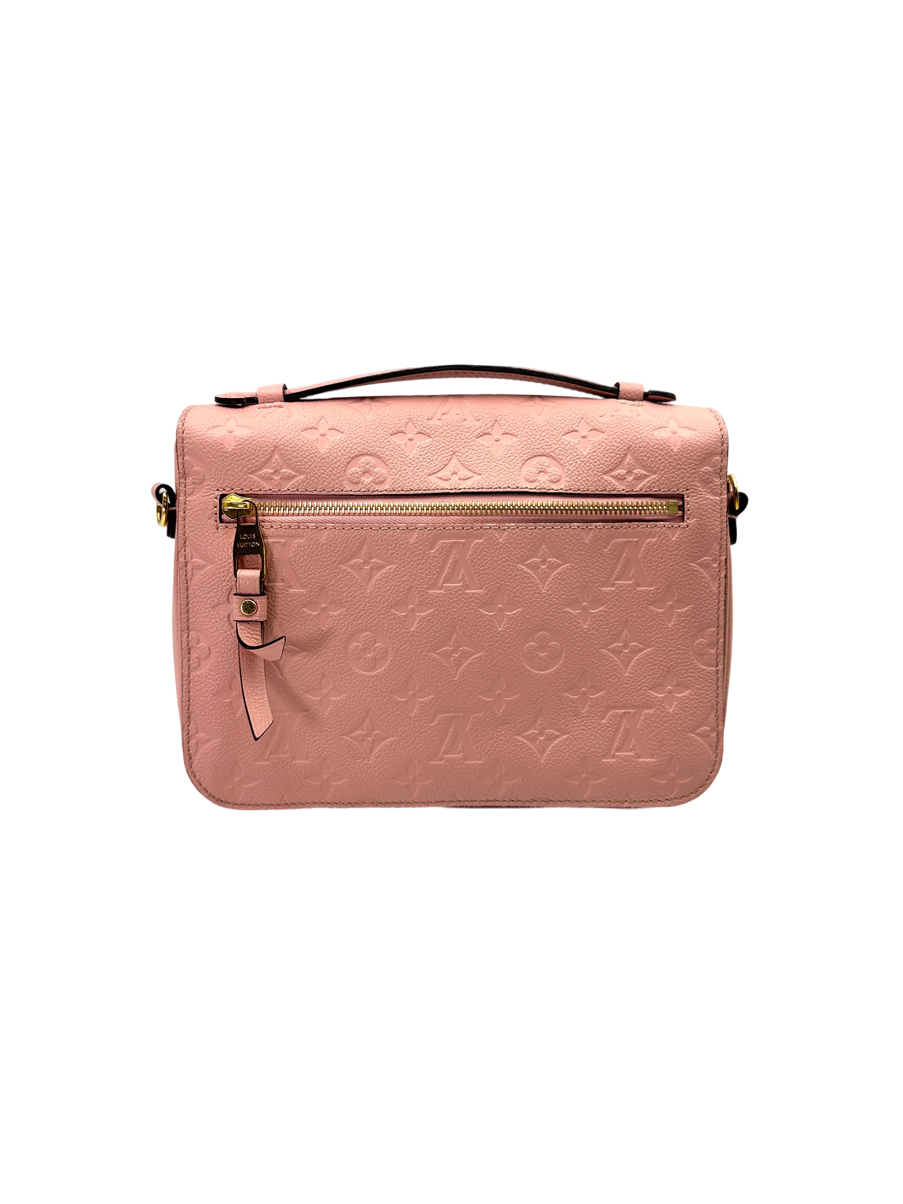 Louis Vuitton Pink Monogram Empreinte Canvas Pochette Metis LV2433