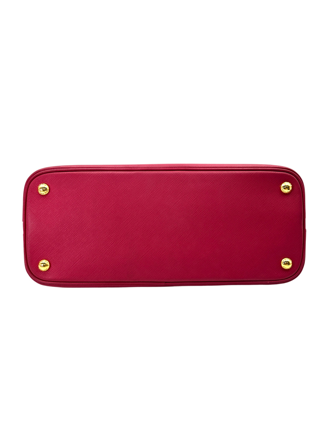 Prada Promenade Pink Saffiano Lux Leather Medium Size Handle Bag PR264