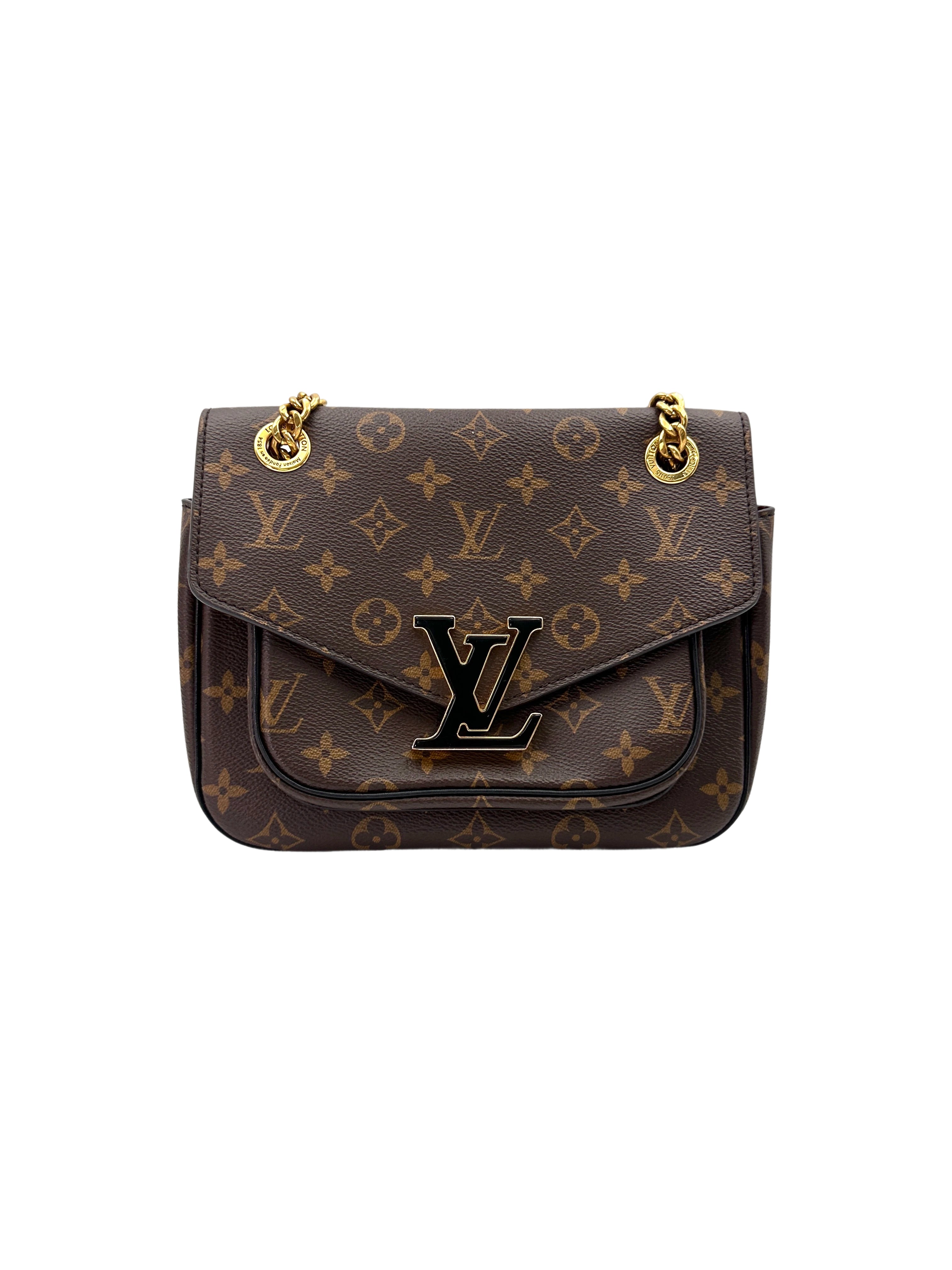 Louis Vuitton Passy Monogram Canvas Chain Bag LV2434