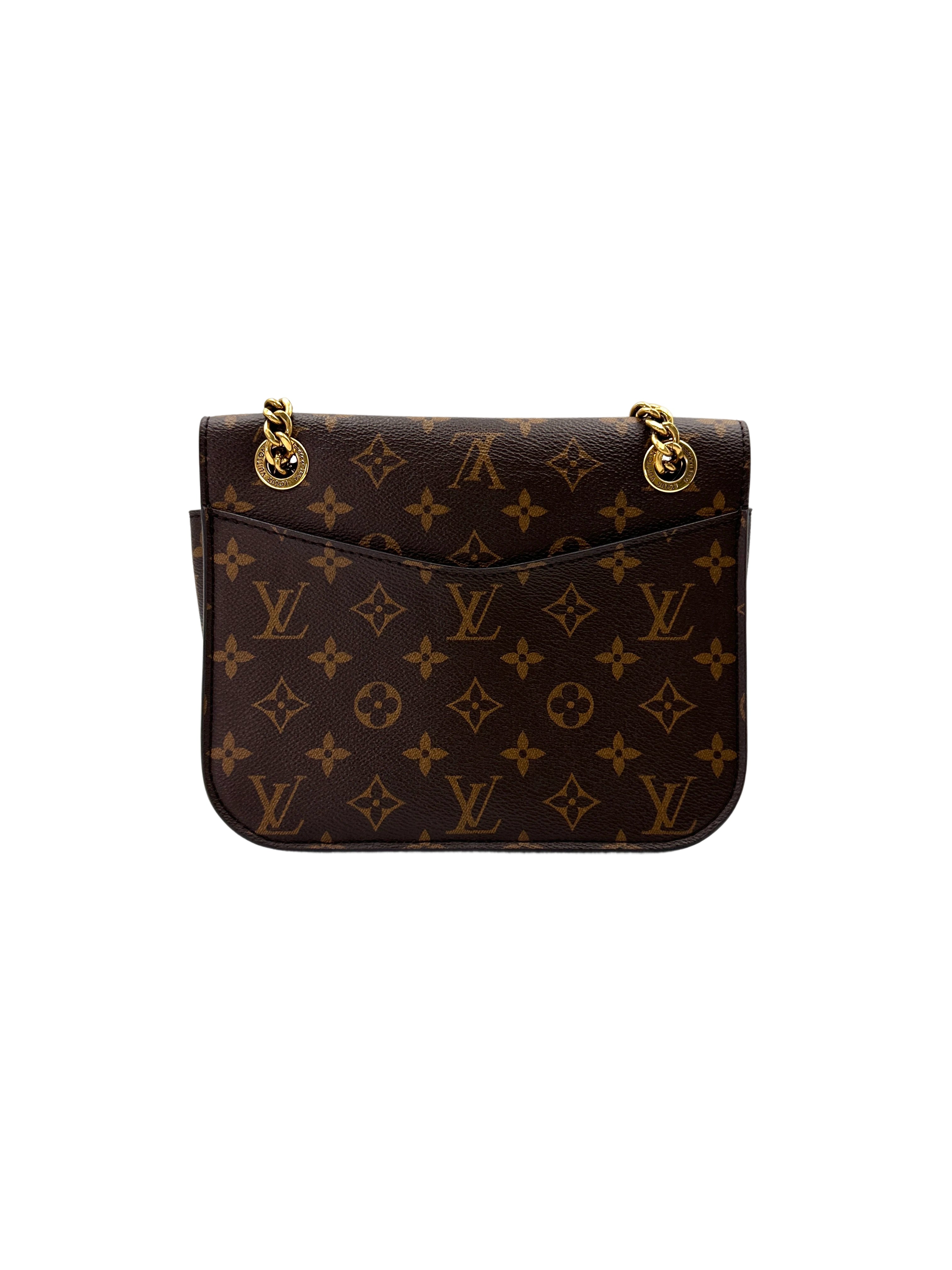 Louis Vuitton Passy Monogram Canvas Chain Bag LV2434