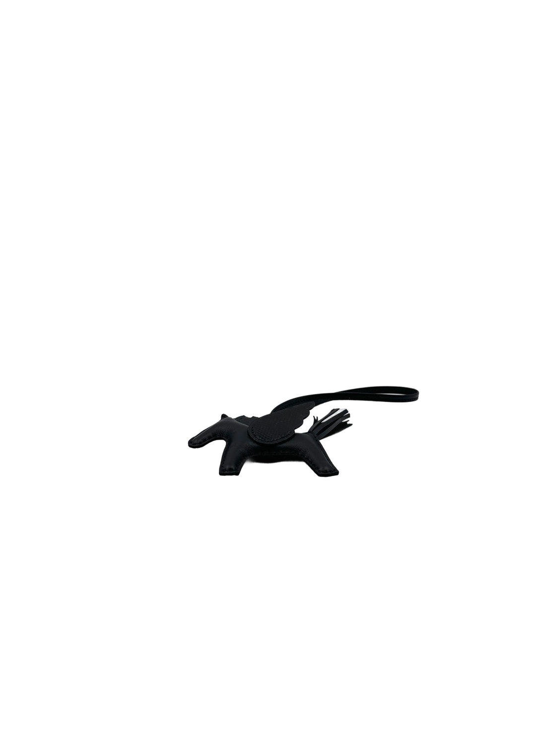 Hermes Rodeo Pegase Black Bag Charm HRA260416