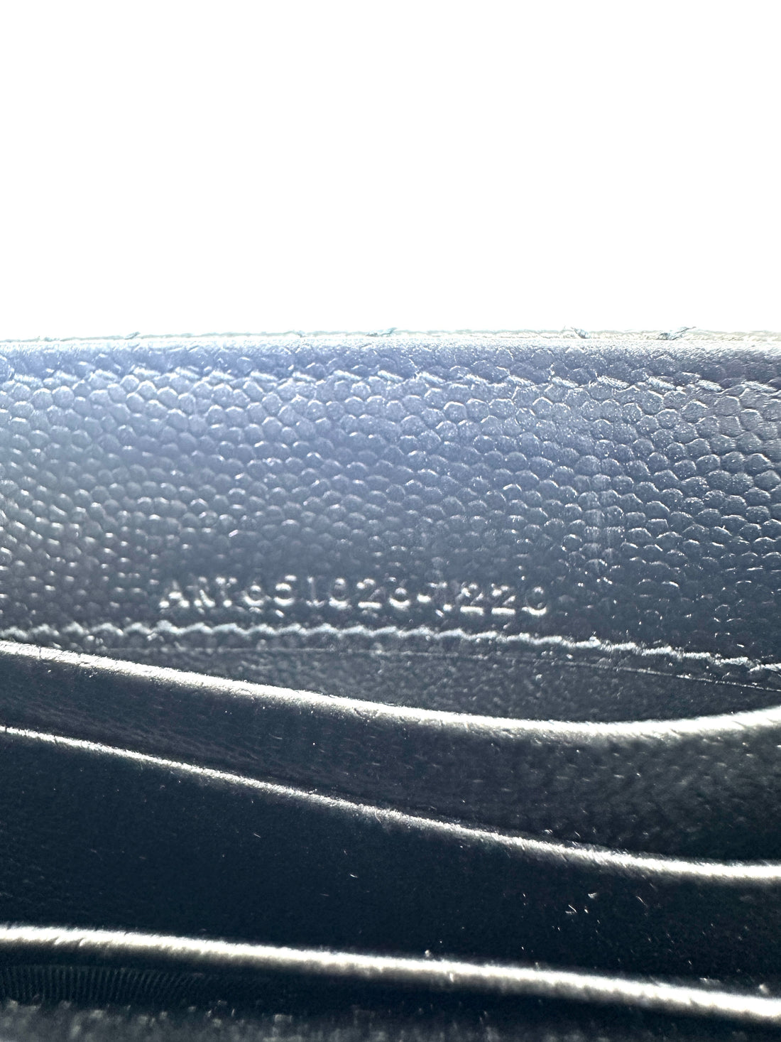 Saint Laurent Envelope Black Quilted Leather Flap Bag SL187