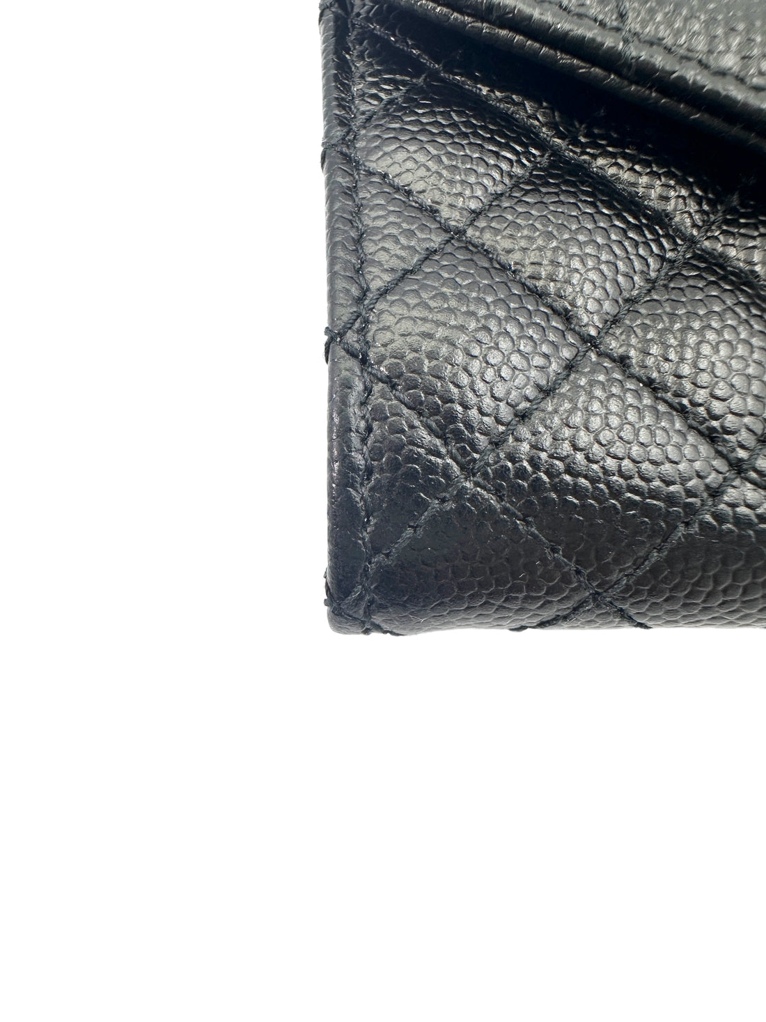 Saint Laurent Envelope Black Quilted Leather Flap Bag SL187