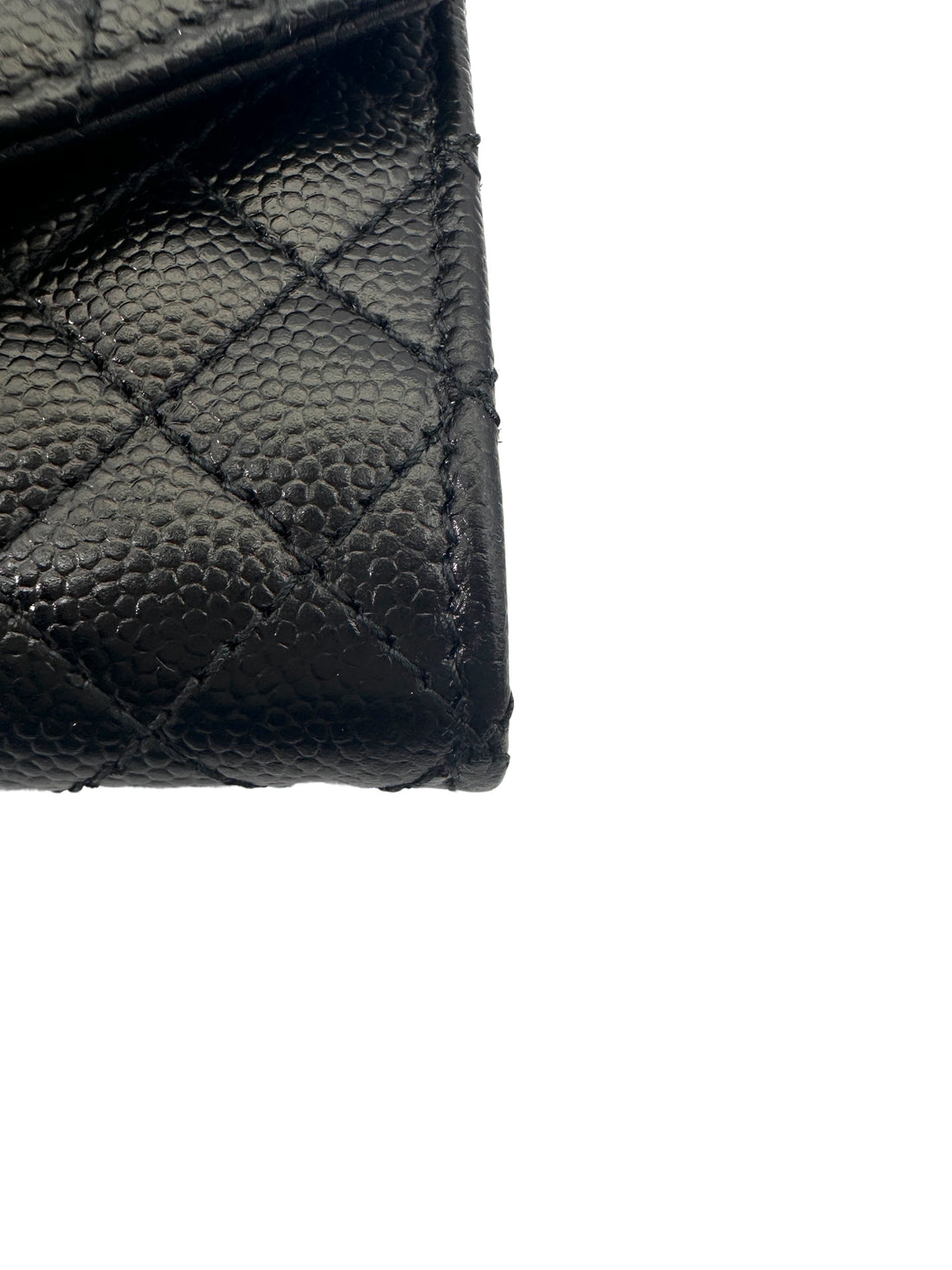 Saint Laurent Envelope Black Quilted Leather Flap Bag SL187