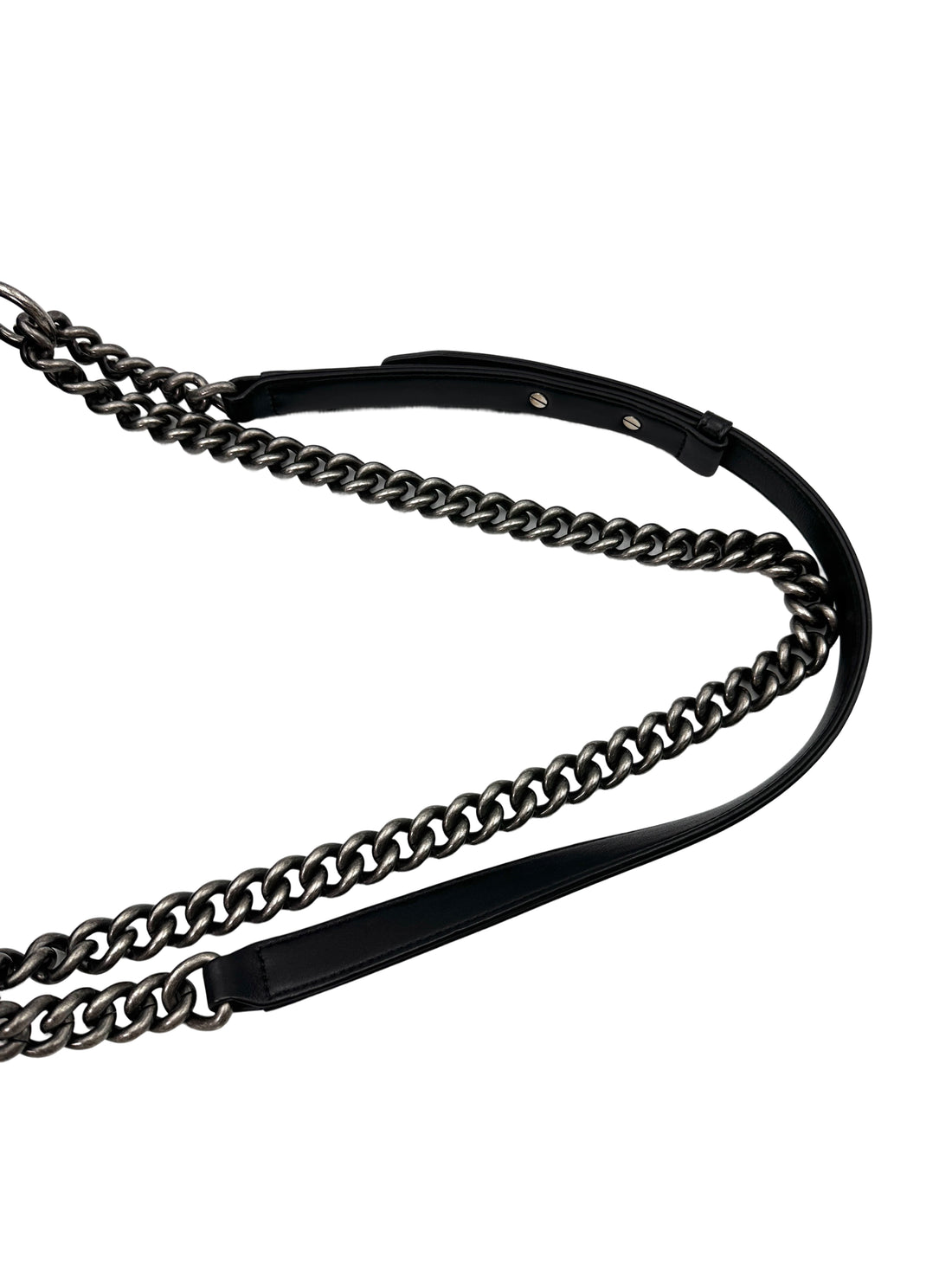Chanel LeBoy Black Chevron Quilted Leather Medium Size Flap Bag With Silver Buckle(20***63) CC1790