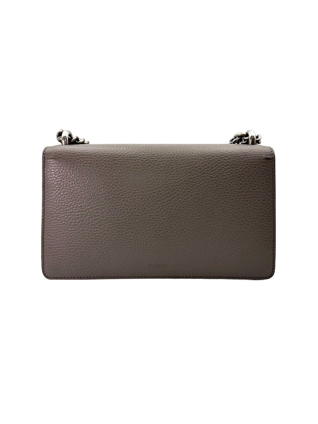Gucci Dionysus Grey Textured Leather Shoulder Bag GG849