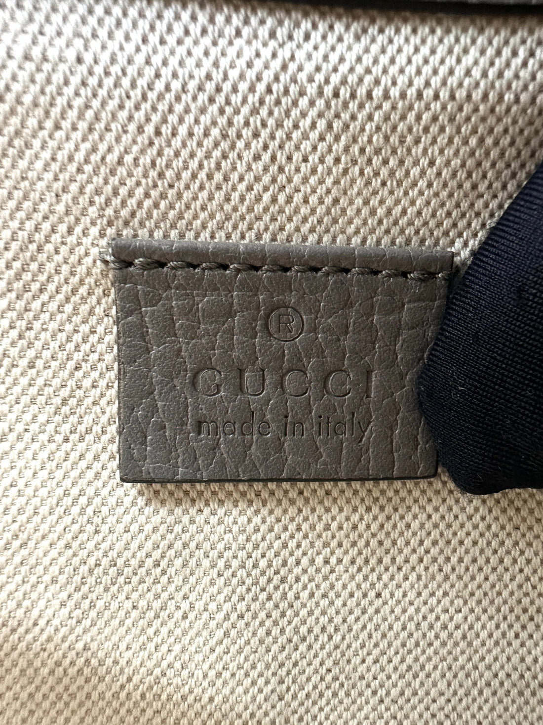Gucci Dionysus Grey Textured Leather Shoulder Bag GG849