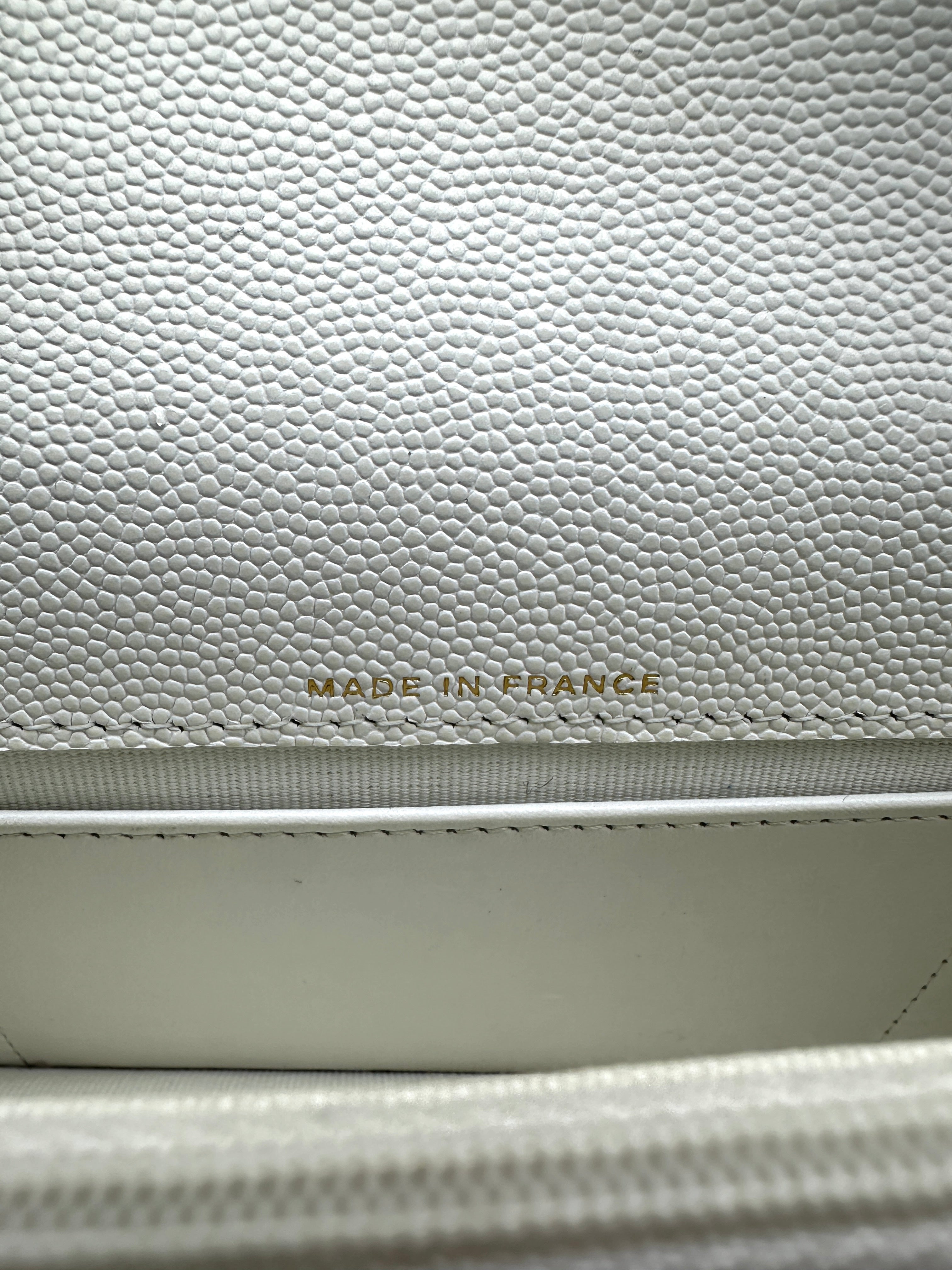 Chanel Casino White Quilted Calfskin Wallet On Chain(L3***PJ) CC1789