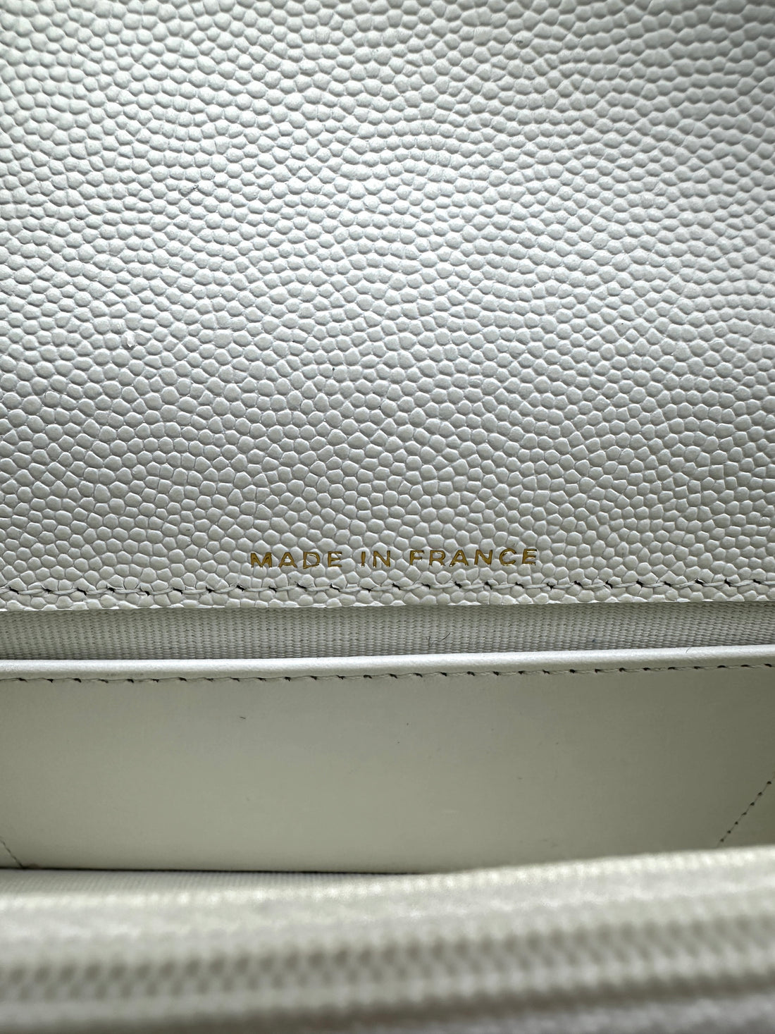 Chanel Casino White Quilted Calfskin Wallet On Chain(L3***PJ) CC1789
