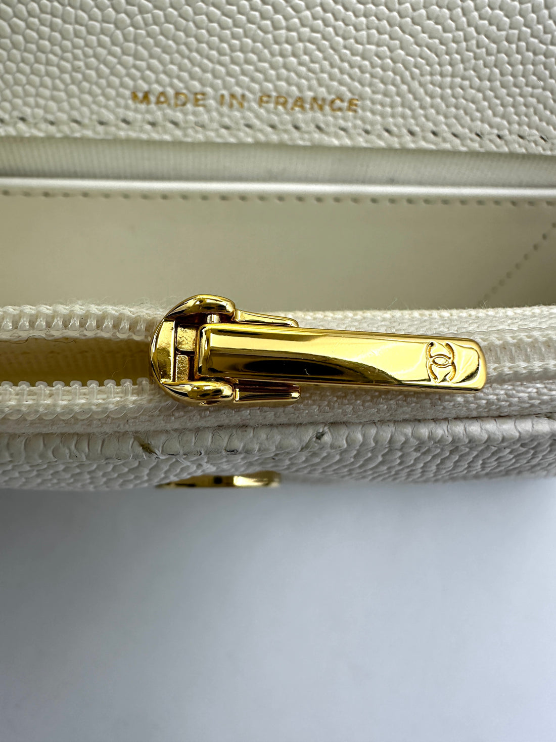Chanel Casino White Quilted Calfskin Wallet On Chain(L3***PJ) CC1789