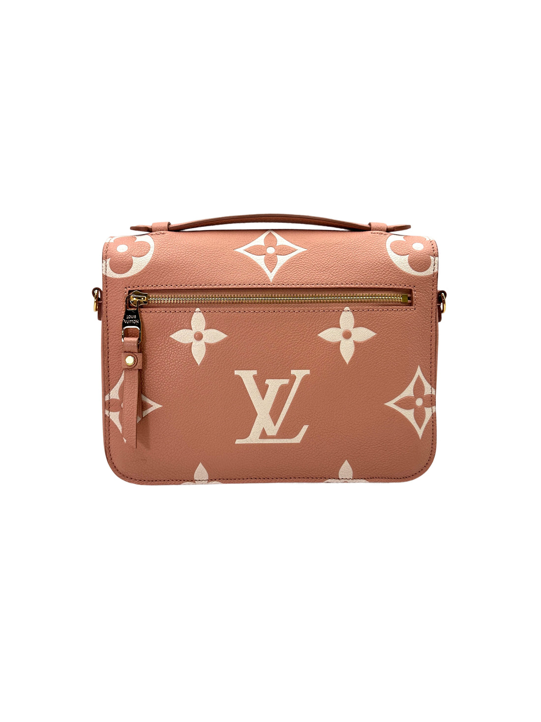 Louis Vuitton Pink/White Monogram Giant Pochette Metis IRIS170
