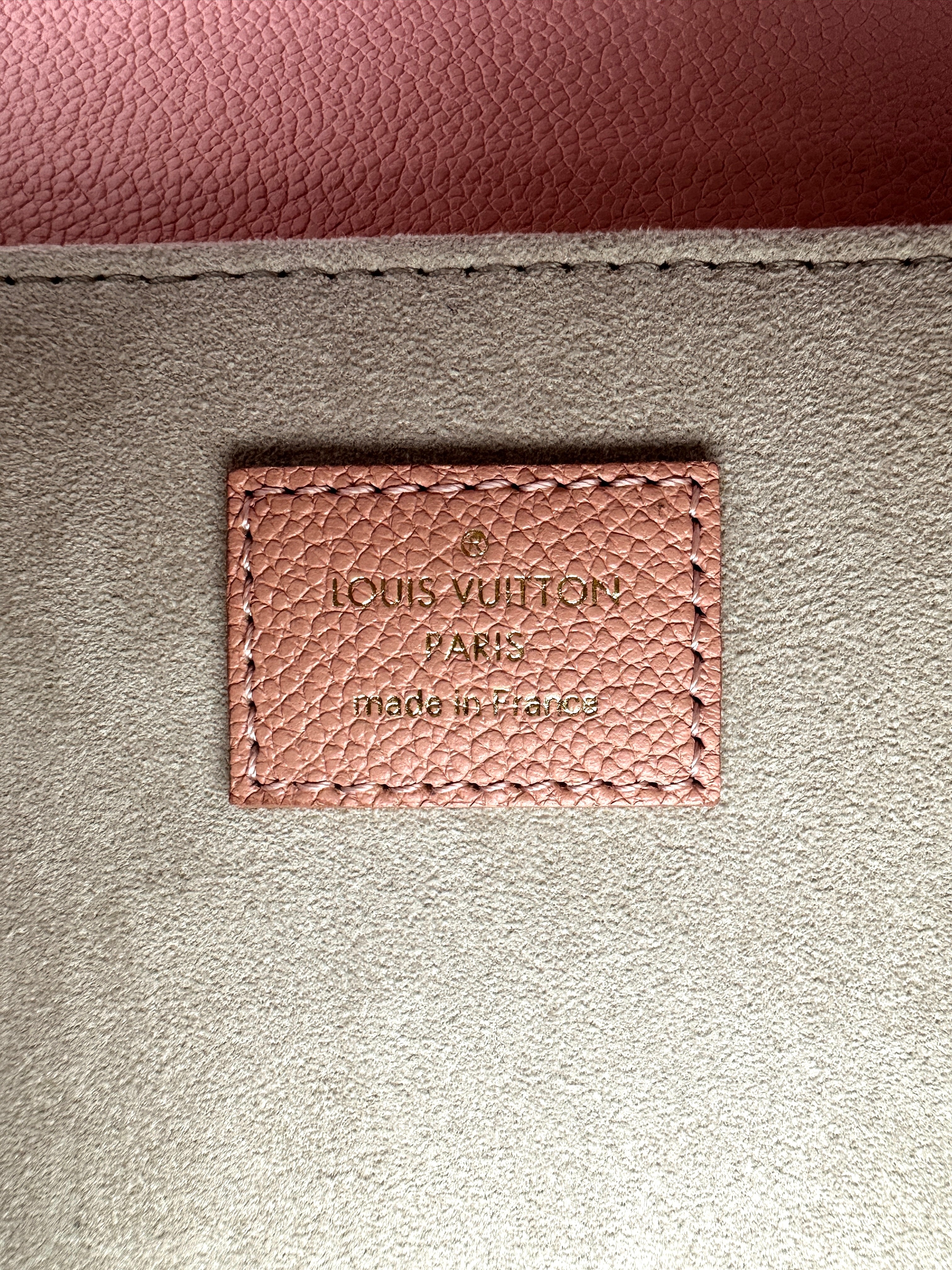 Louis Vuitton Pink/White Monogram Giant Pochette Metis IRIS170