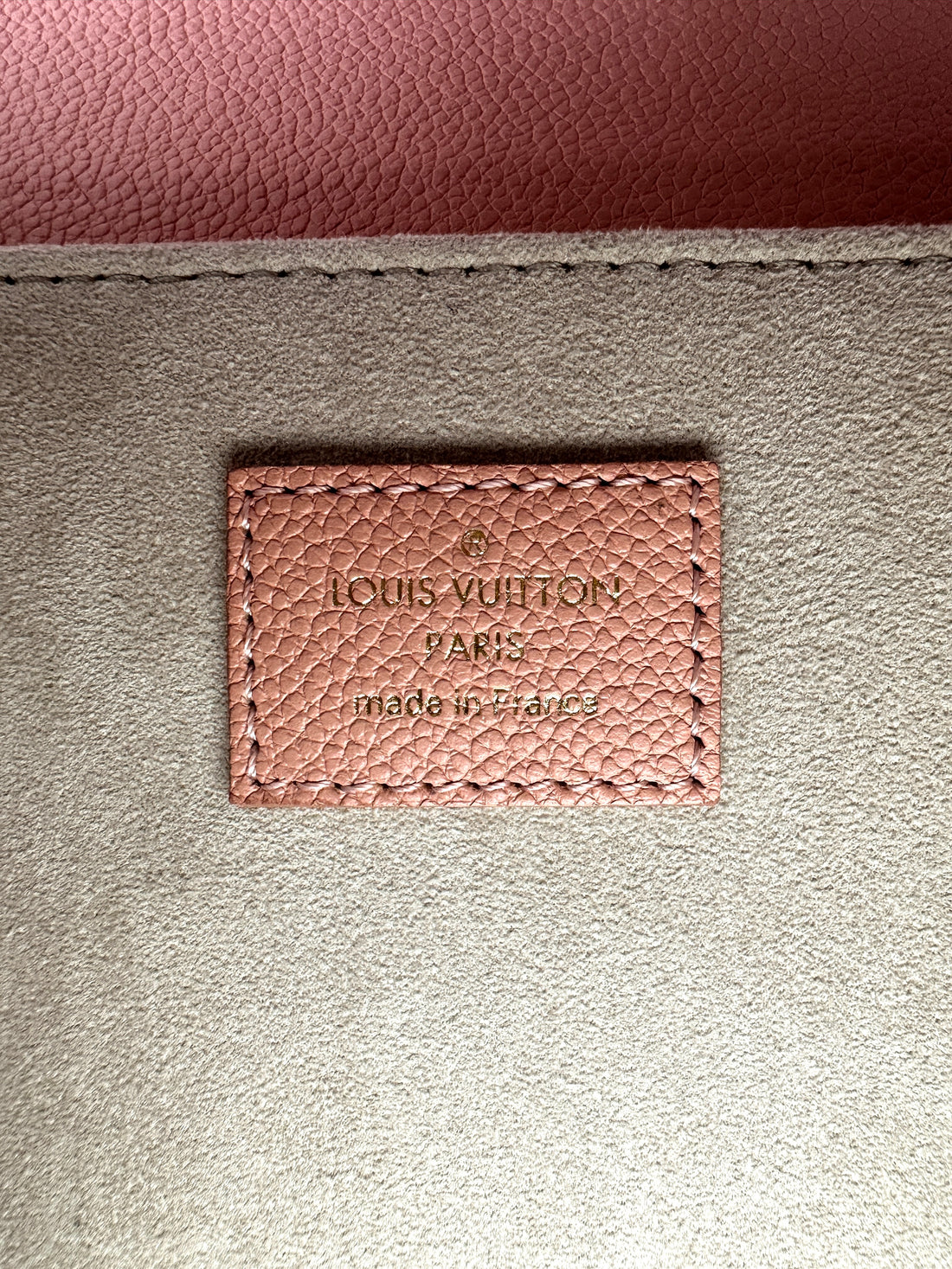 Louis Vuitton Pink/White Monogram Giant Pochette Metis IRIS170