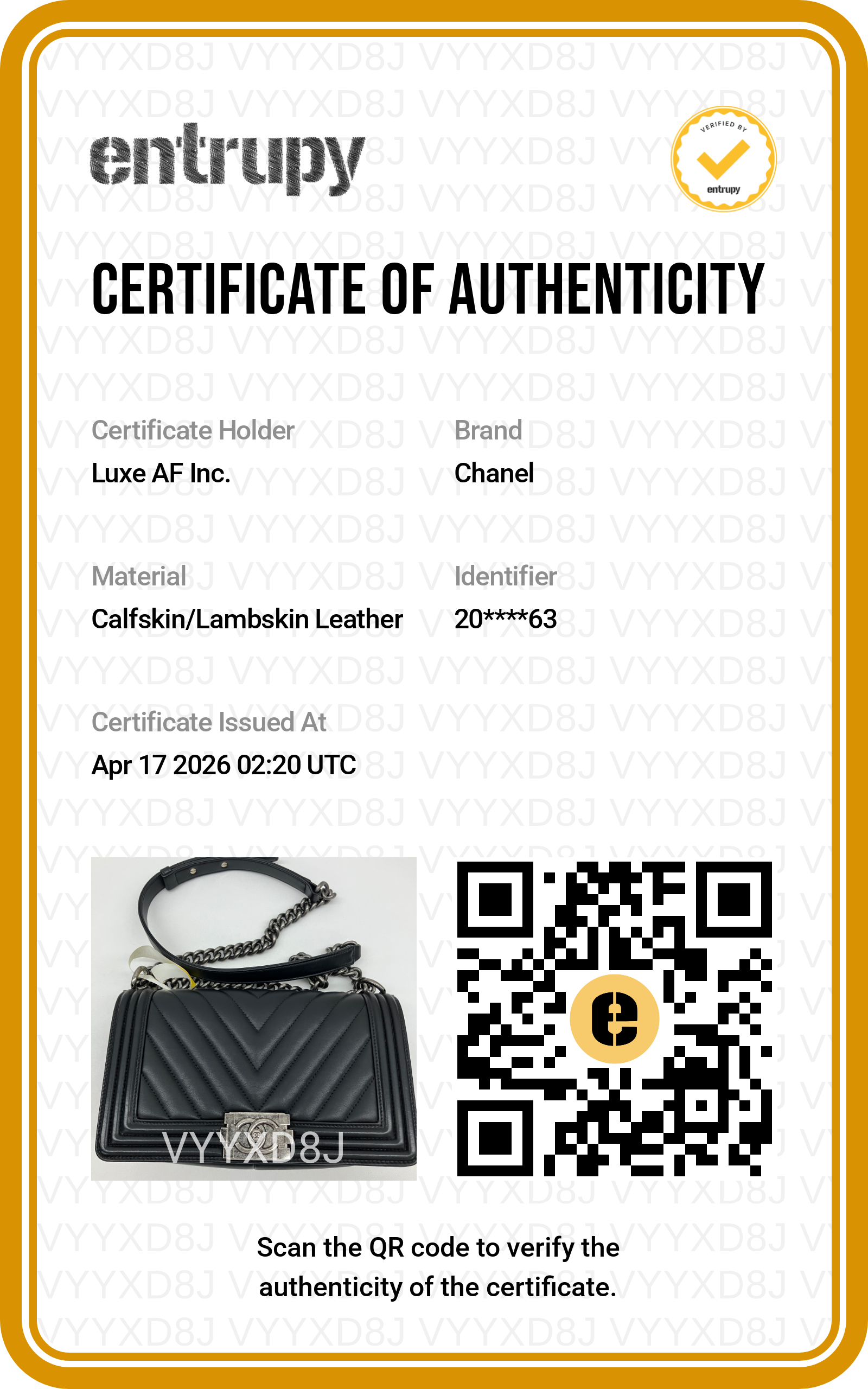 Chanel LeBoy Black Chevron Quilted Leather Medium Size Flap Bag With Silver Buckle(20***63) CC1790