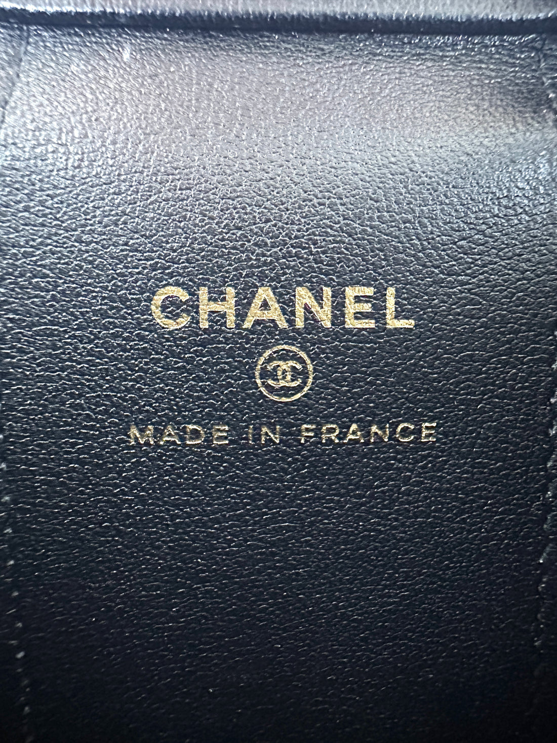Chanel CoCo Casino Black Quilted Leather Mini Vanity Case(LA***C6) CC1791