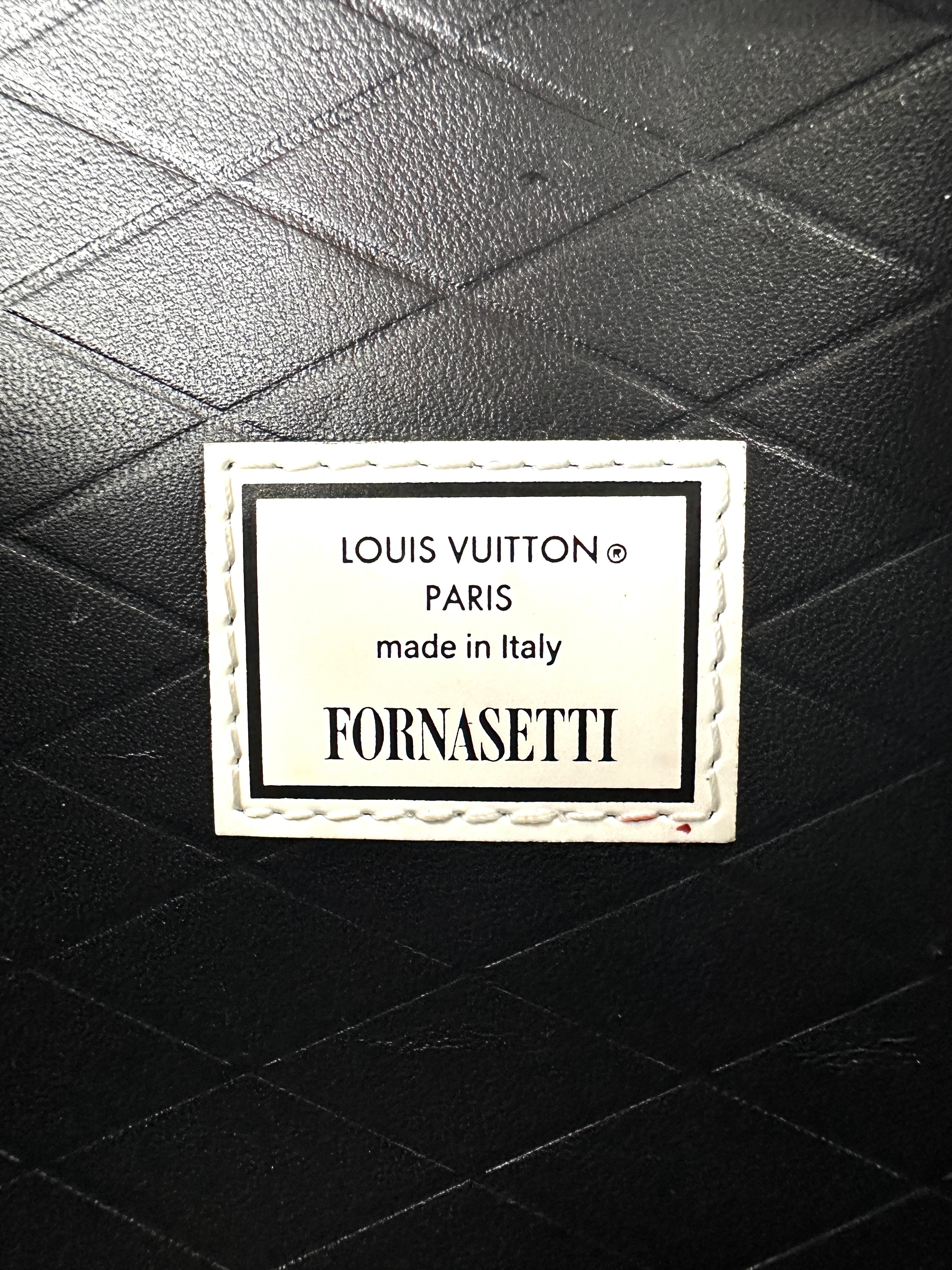 Louis Vuitton x Fornasetti Petite Malle Architettura Trunk Bag LV2446