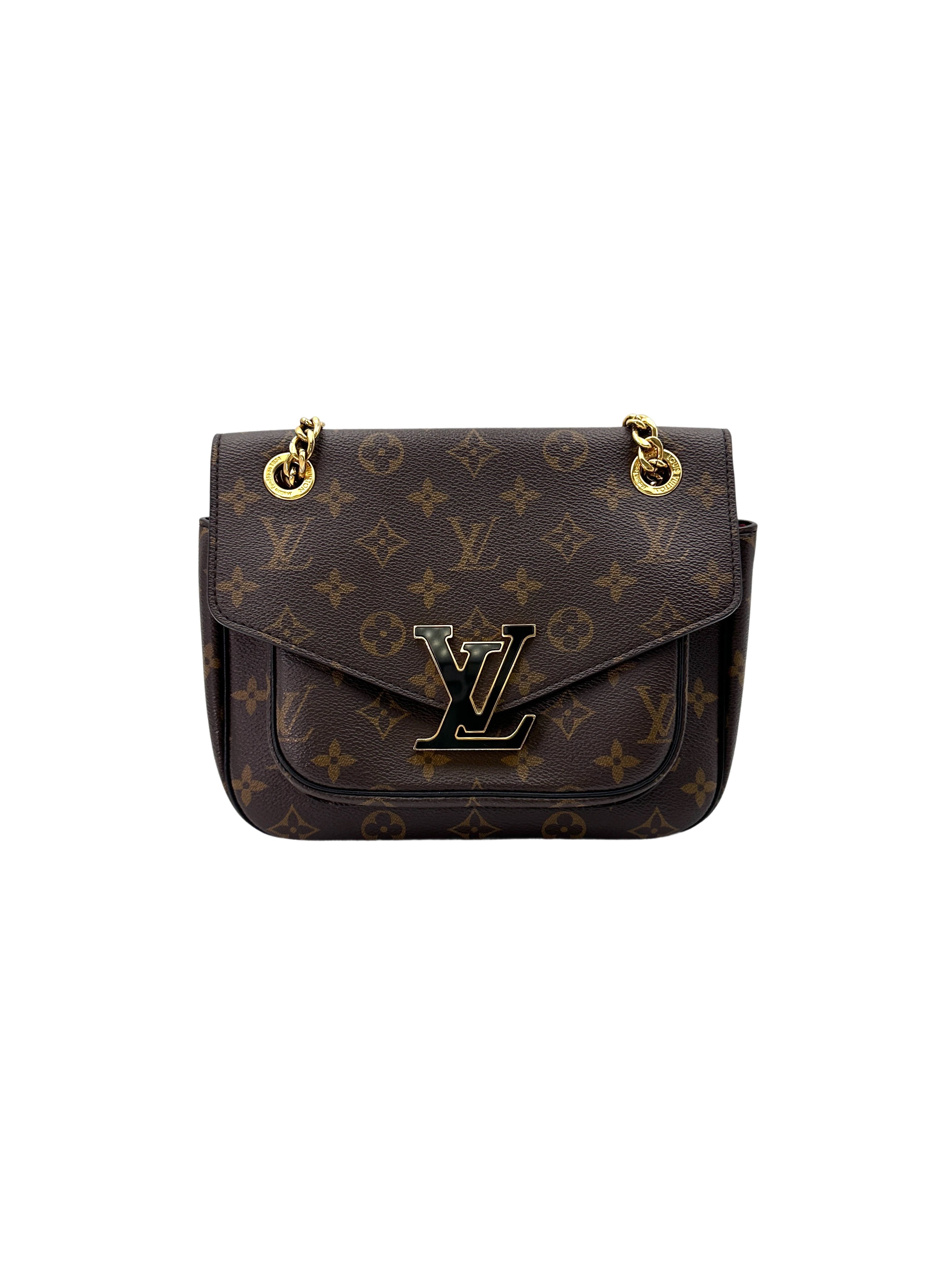 Louis Vuitton Passy Monogram Canvas Chain Bag LV2447