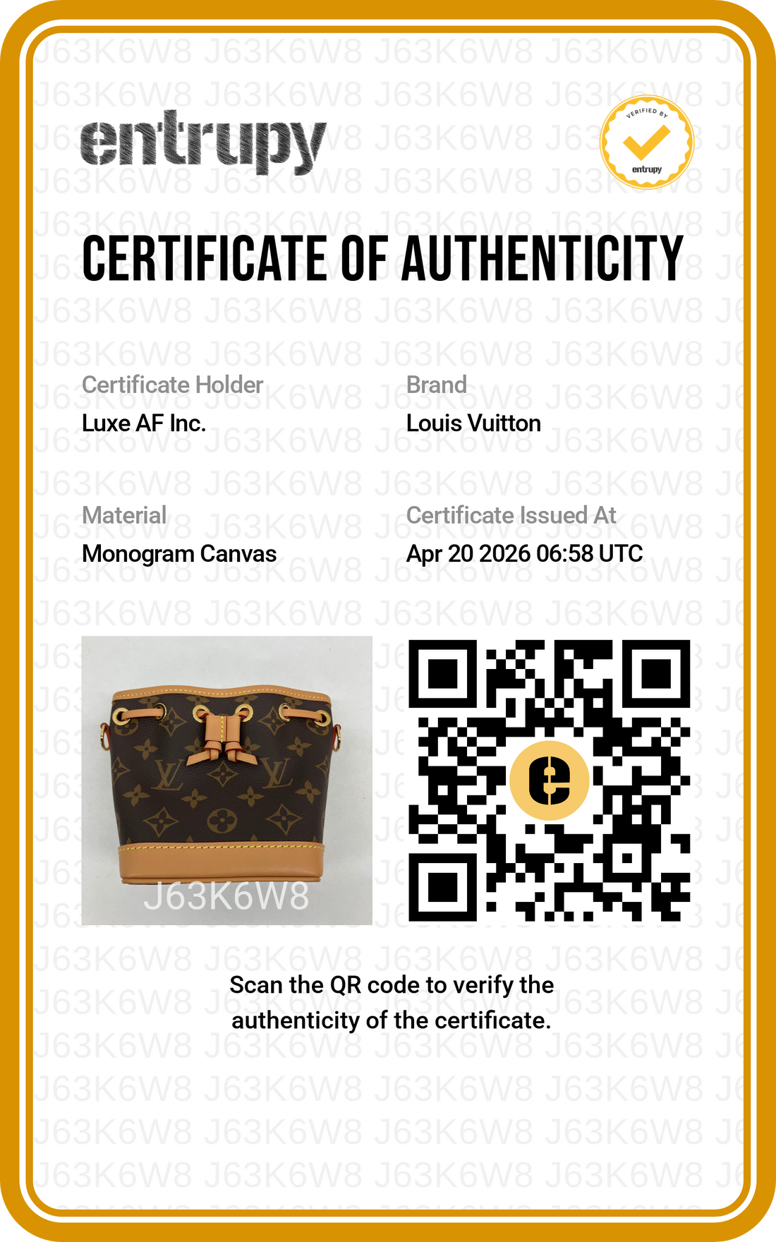 Louis Vuitton Monogram Nano Noe Bucket Bag LVB260423