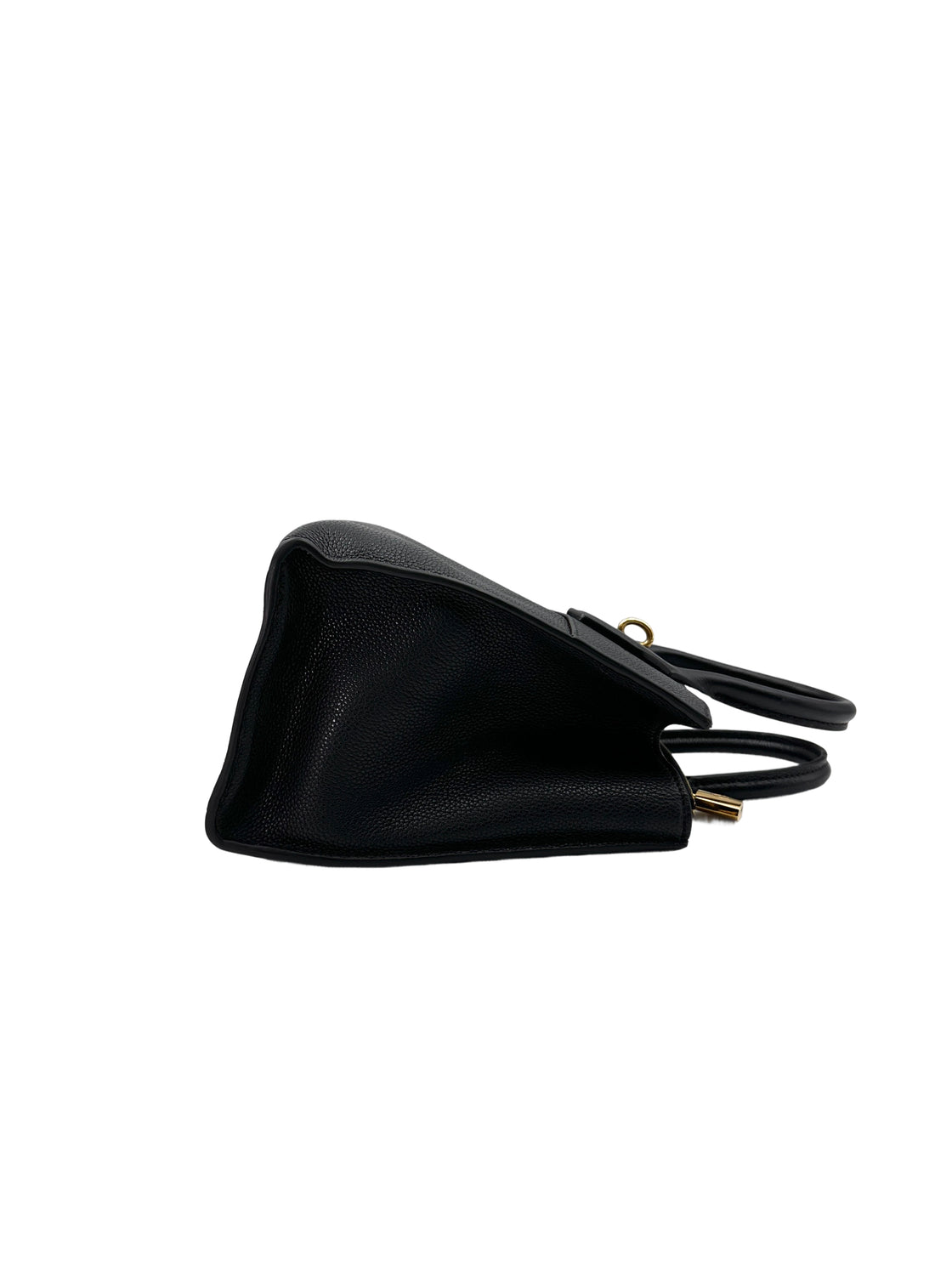 Louis Vuitton City Steamer Black Grained Leather Handle Bag LV2448