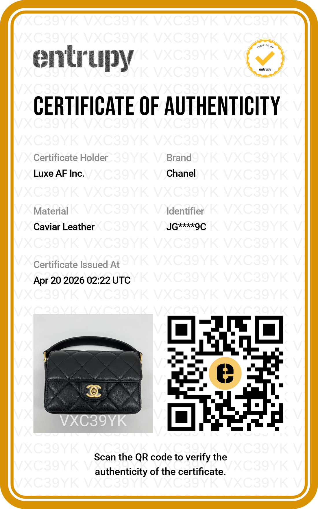 Chanel 24K Black Quilted & Felt Mini Flap Messenger Bag(JG***9C) IRIS171