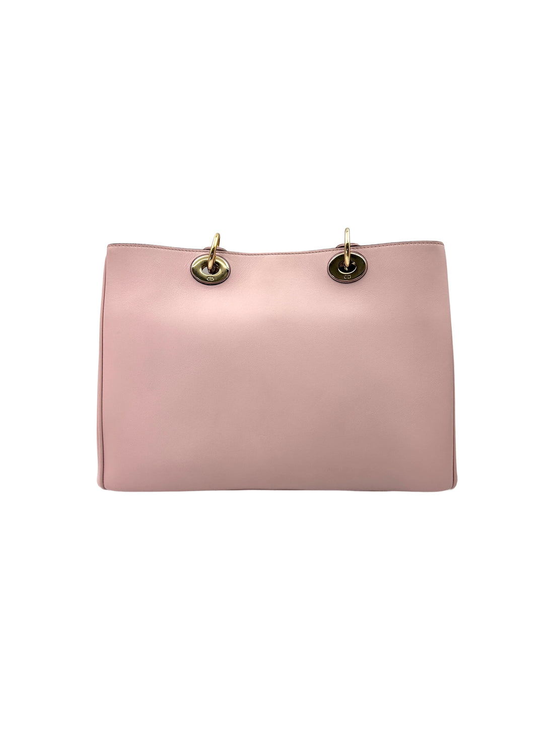 Christian Dior Diorissimo Light Pink Leather Handle Bag DR677