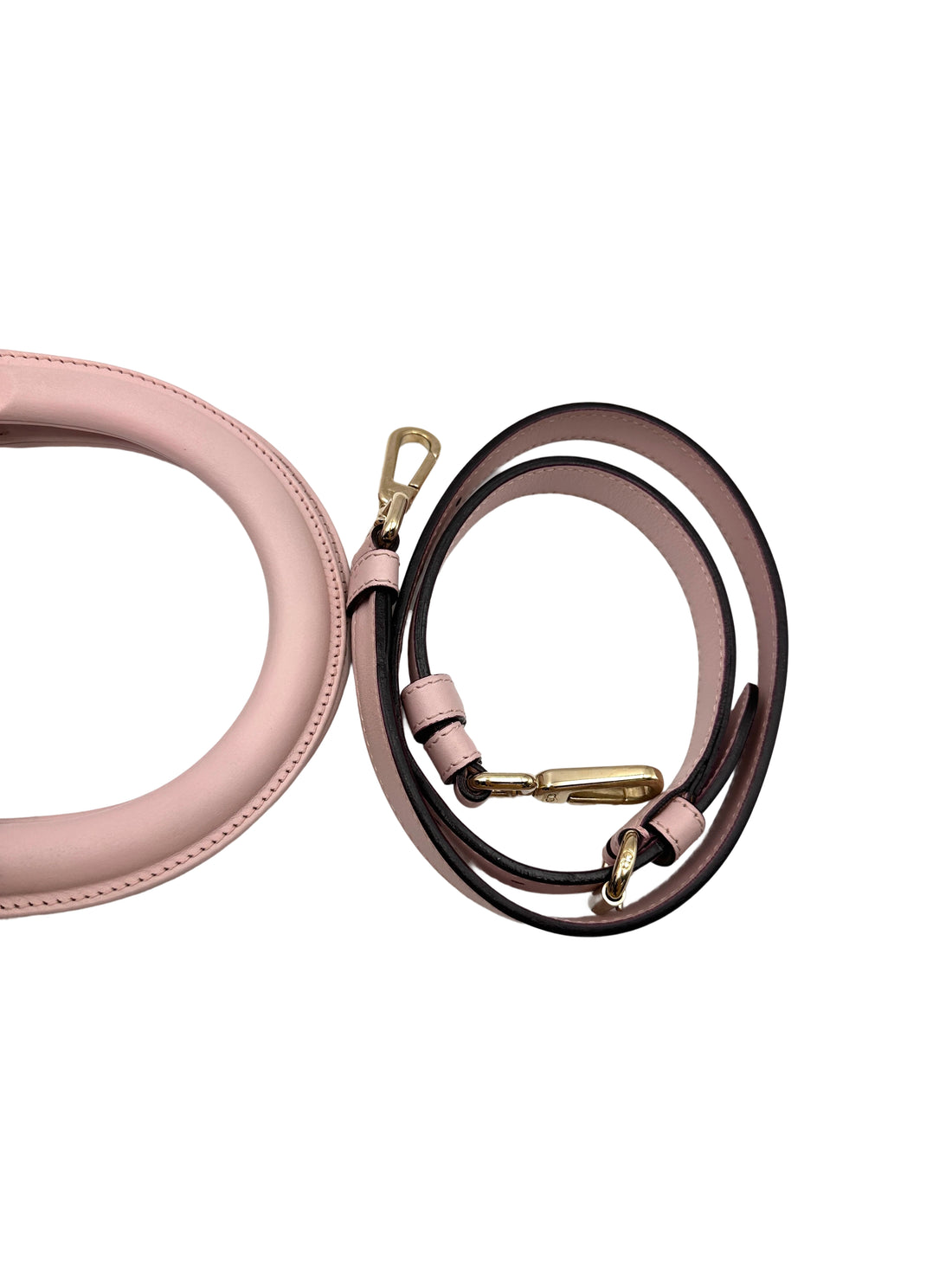 Christian Dior Diorissimo Light Pink Leather Handle Bag DR677