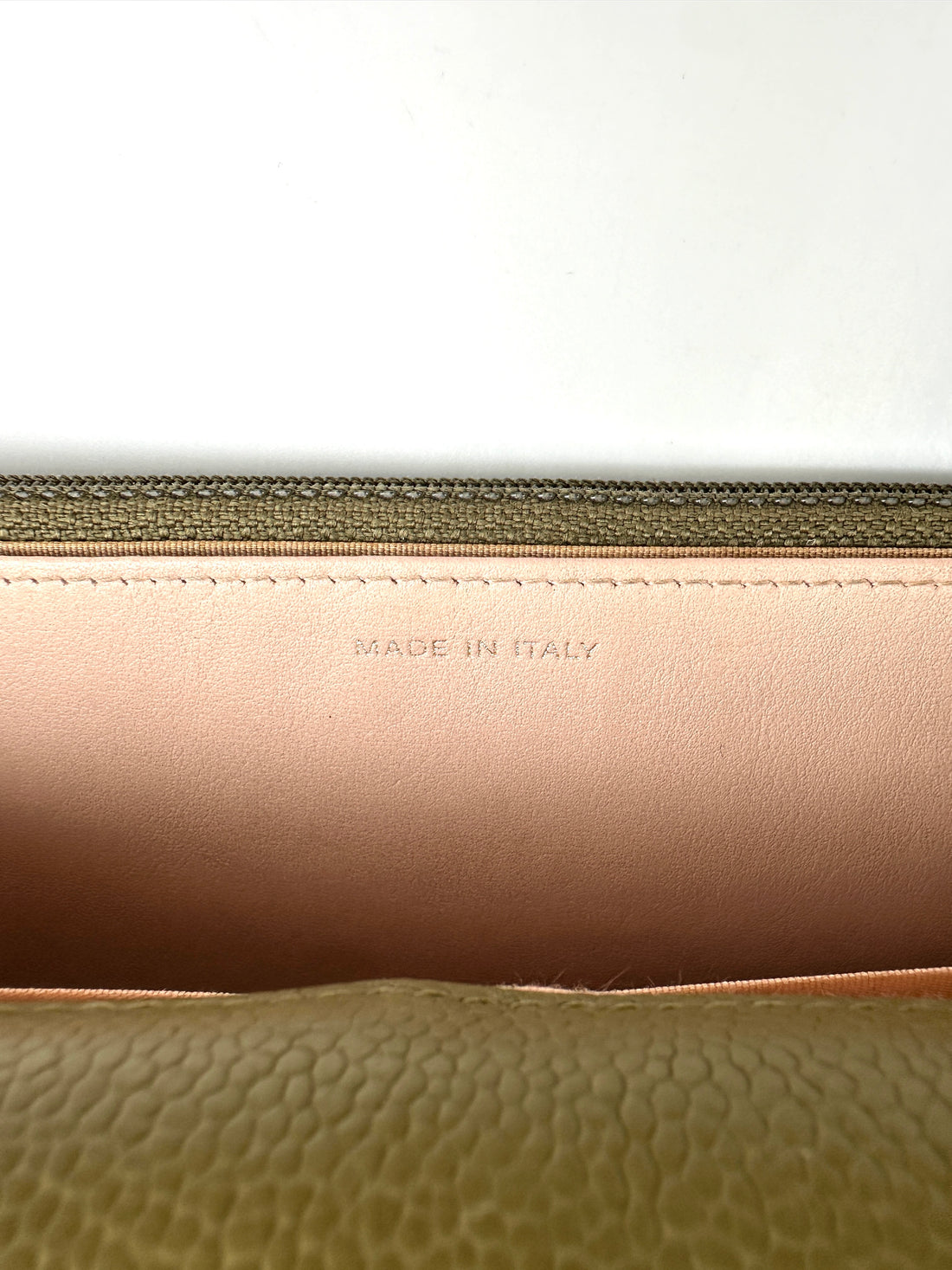 Chanel LeBoy Green Quilted Leather Small Size Wallet On Chain(23***92) CC1801