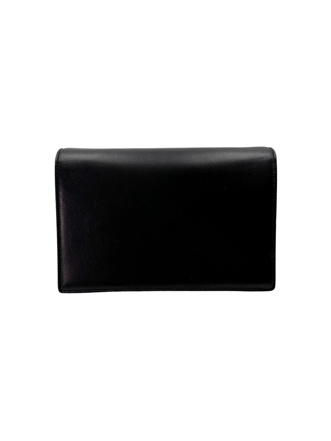 Saint Laurent Bellechasse Black Leather Shoulder Bag IRIS173