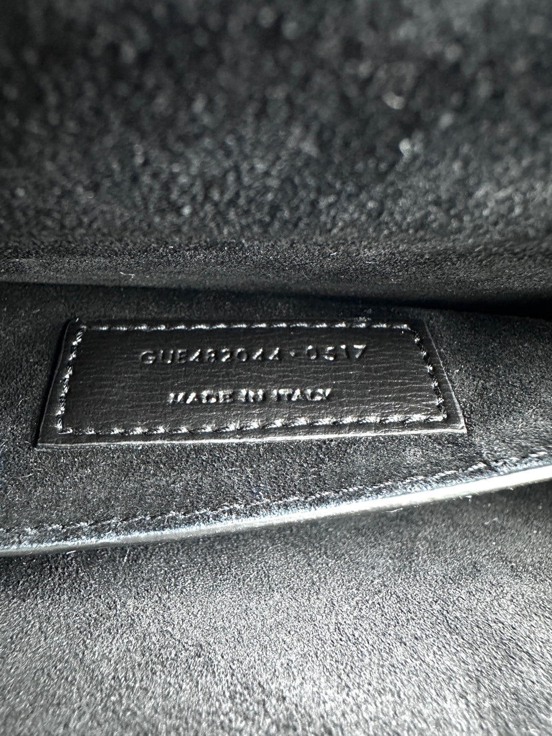 Saint Laurent Bellechasse Black Leather Shoulder Bag IRIS173