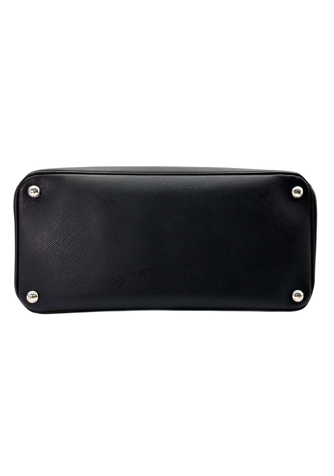 Prada Galleria Black Saffiano Lux Leather Handle Bag PR273