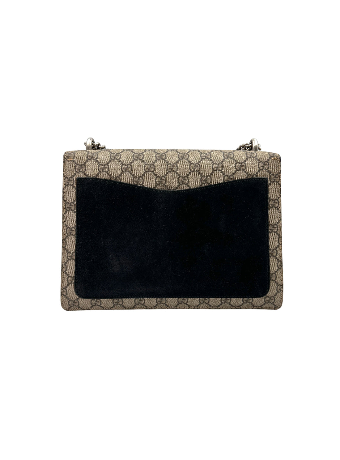 Gucci Dionysus GG Supreme Canvas Large Size Shoulder Bag With Black Tirm GG854