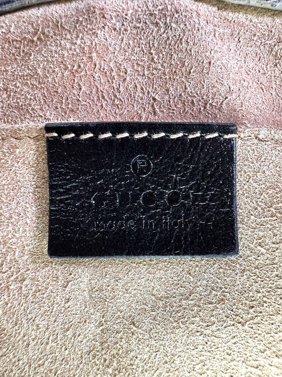 Gucci Rajah Black Leather Shoulder Bag With Crystal Tiger Head GG855