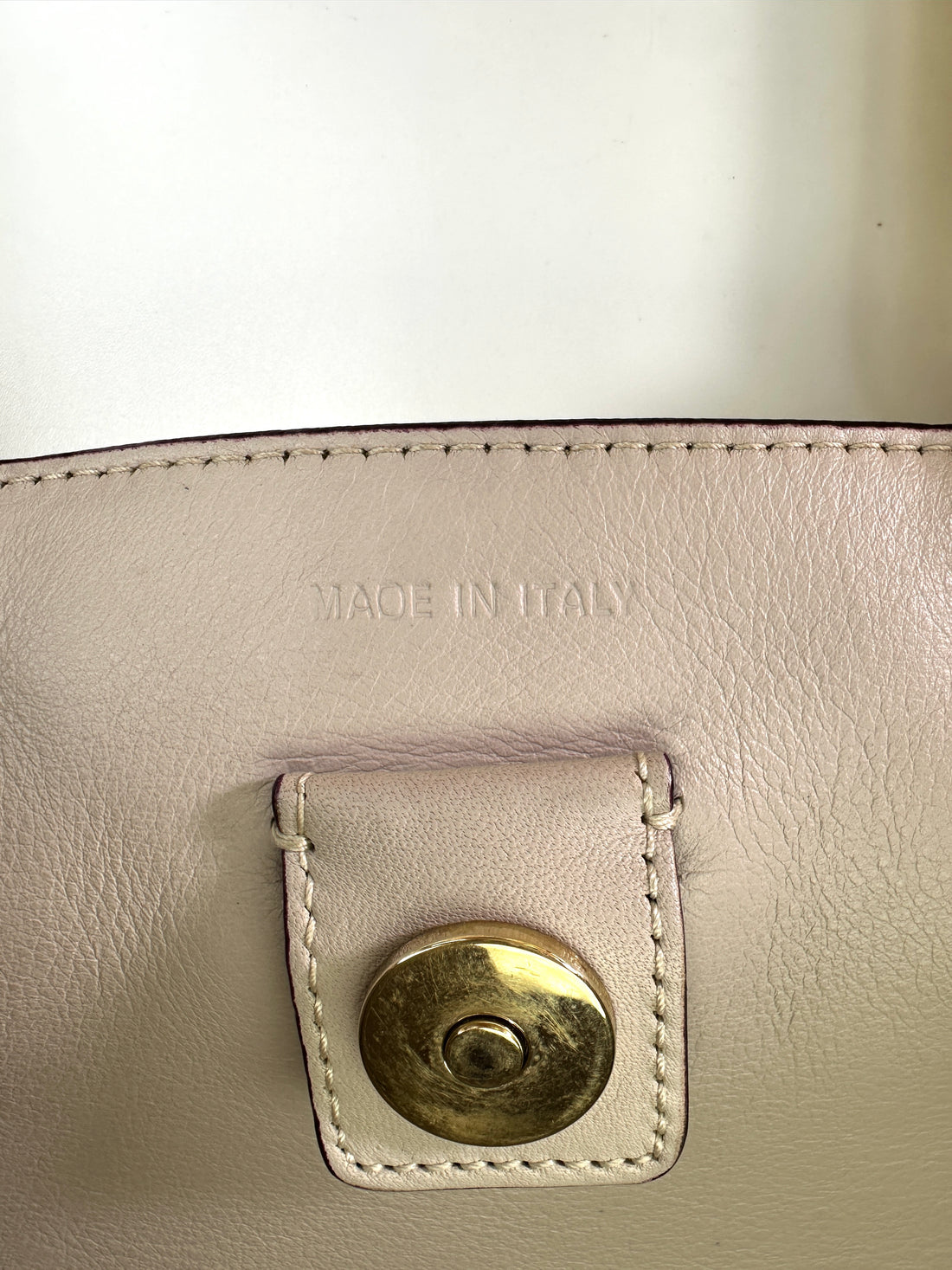 Christian Dior Diorissimo Yellow Leather Top Handle Bag DR678