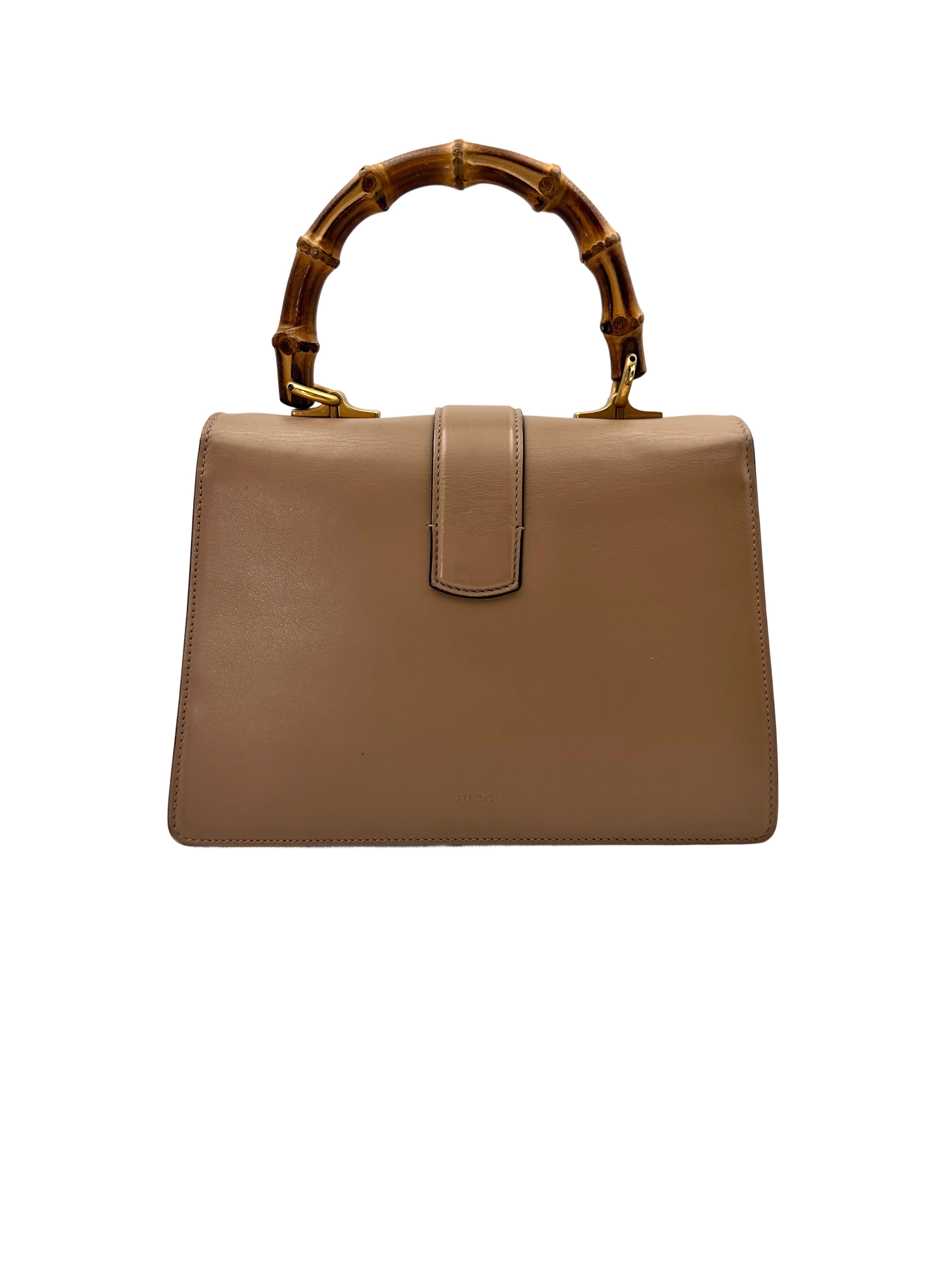 Gucci Dionysus Multicolor Leather Bamboo Handle Bag GG856