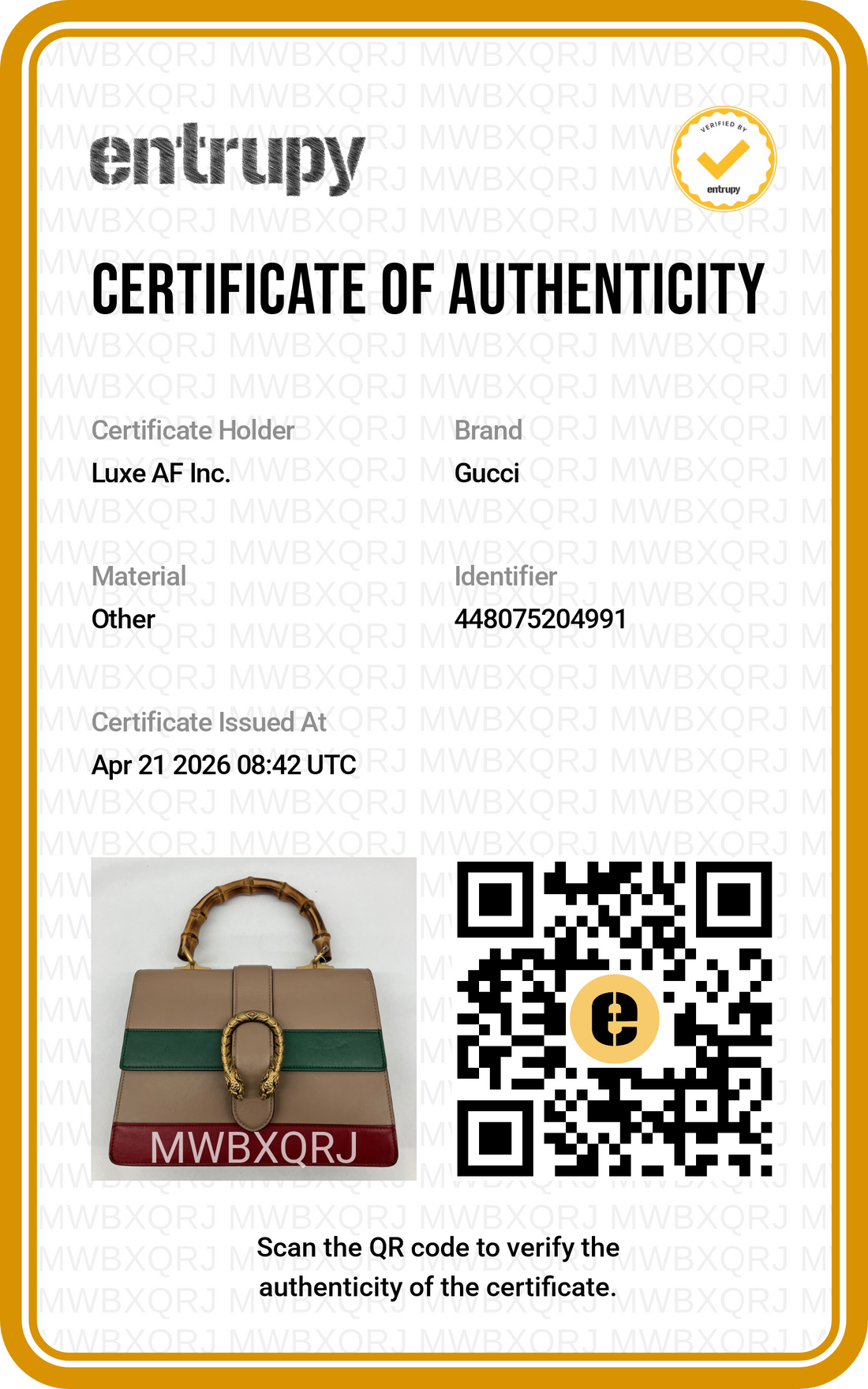 Gucci Dionysus Multicolor Leather Bamboo Handle Bag GG856