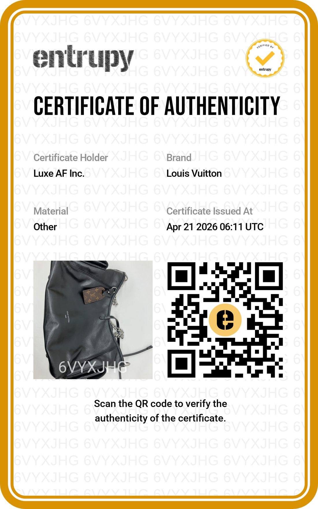 Louis Vuitton Carryall PM Black Lambksin Shoulder Bag LV2502