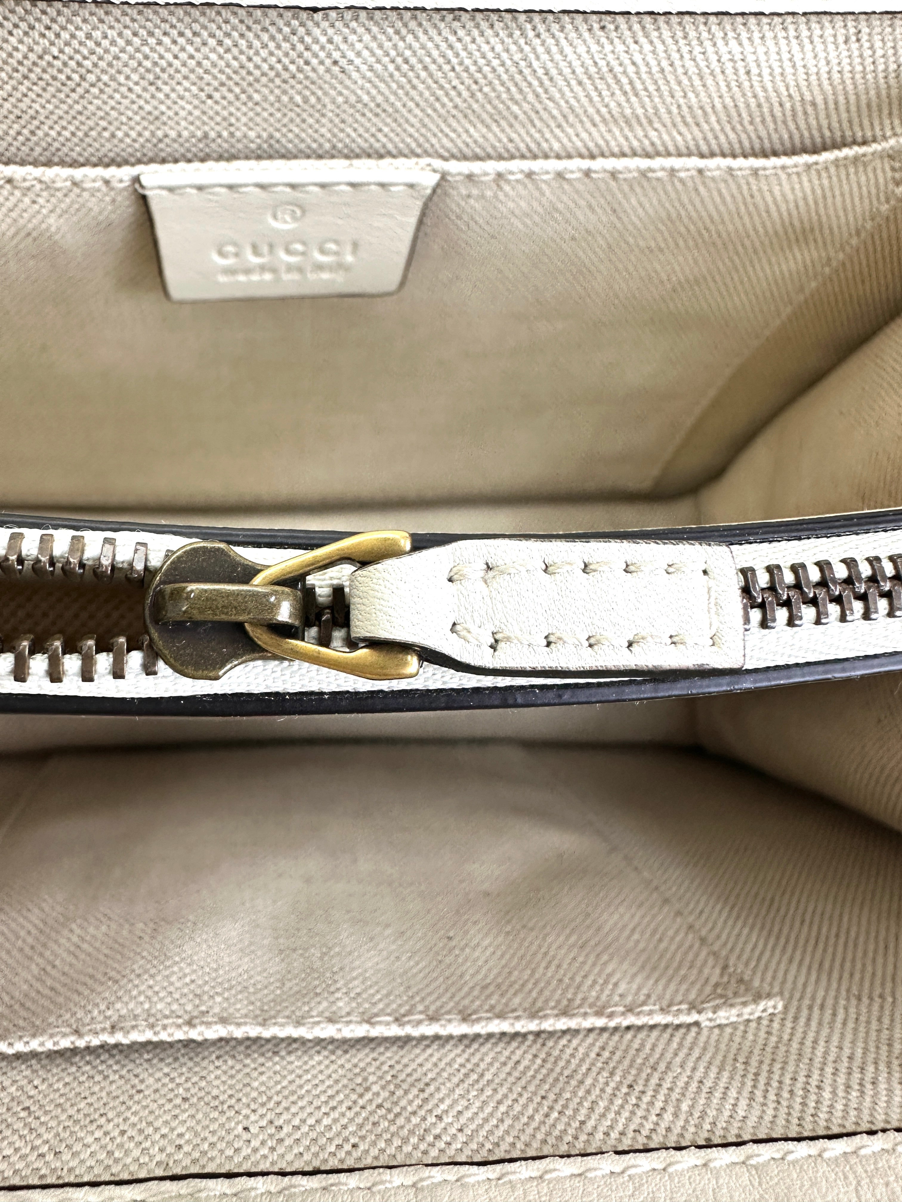Gucci Dionysus Multicolor Leather Bamboo Handle Bag GG858