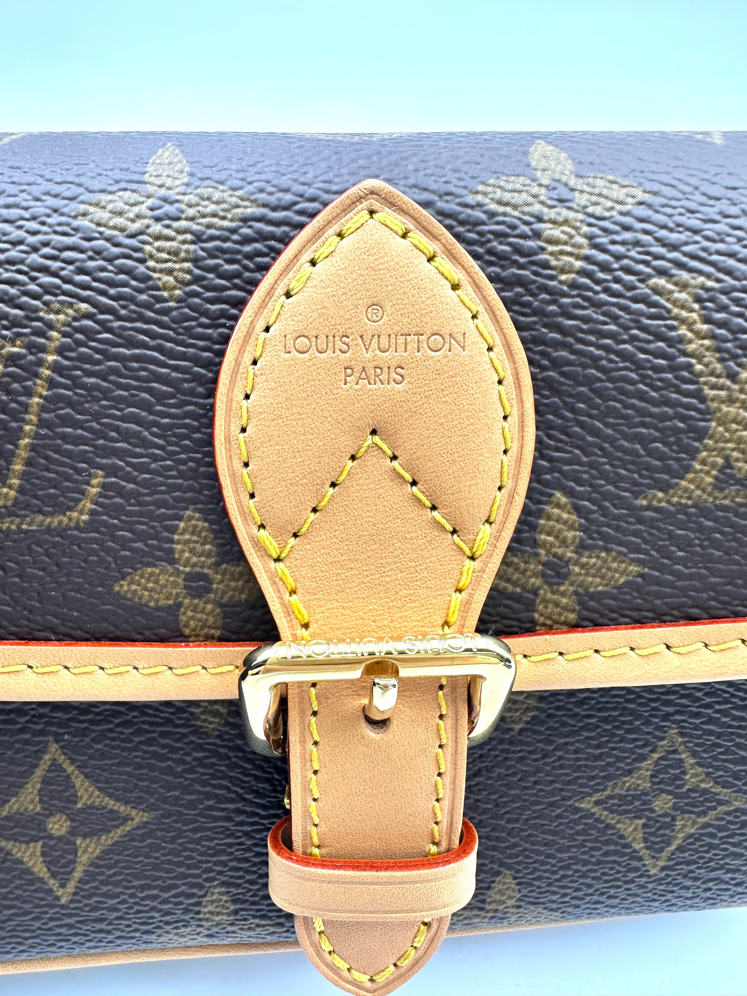 Louis Vuitton Nano Diane Monogram Canvas Shoulder Bag LVK260425
