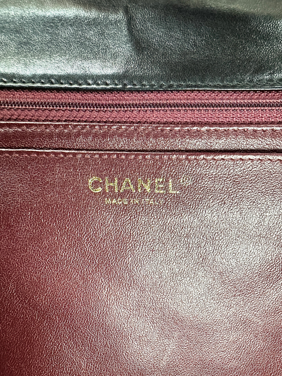 Chanel Classic Flap Black Quilted Lambskin Jumbo Shoulder Bag(13***69) IRIS175