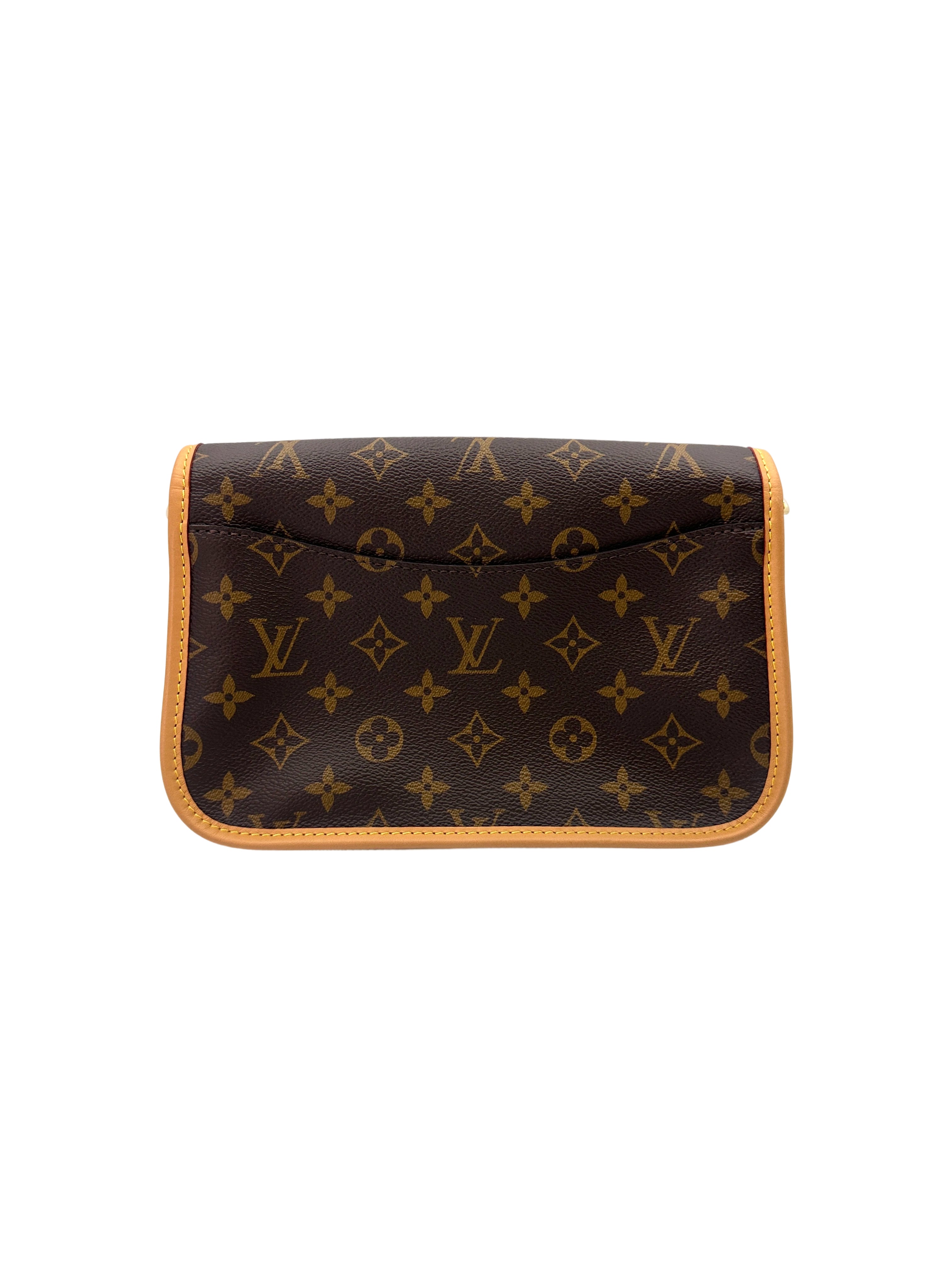 Louis Vuitton Diane Monogram Canvas Shoulder Bag LV2458