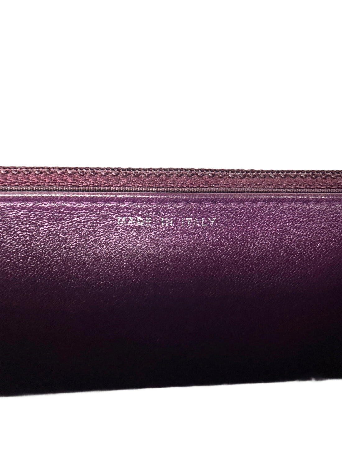 Chanel Purple Quilted Leather Wallet On Chain With Silver Buckle(21***67) CC1807