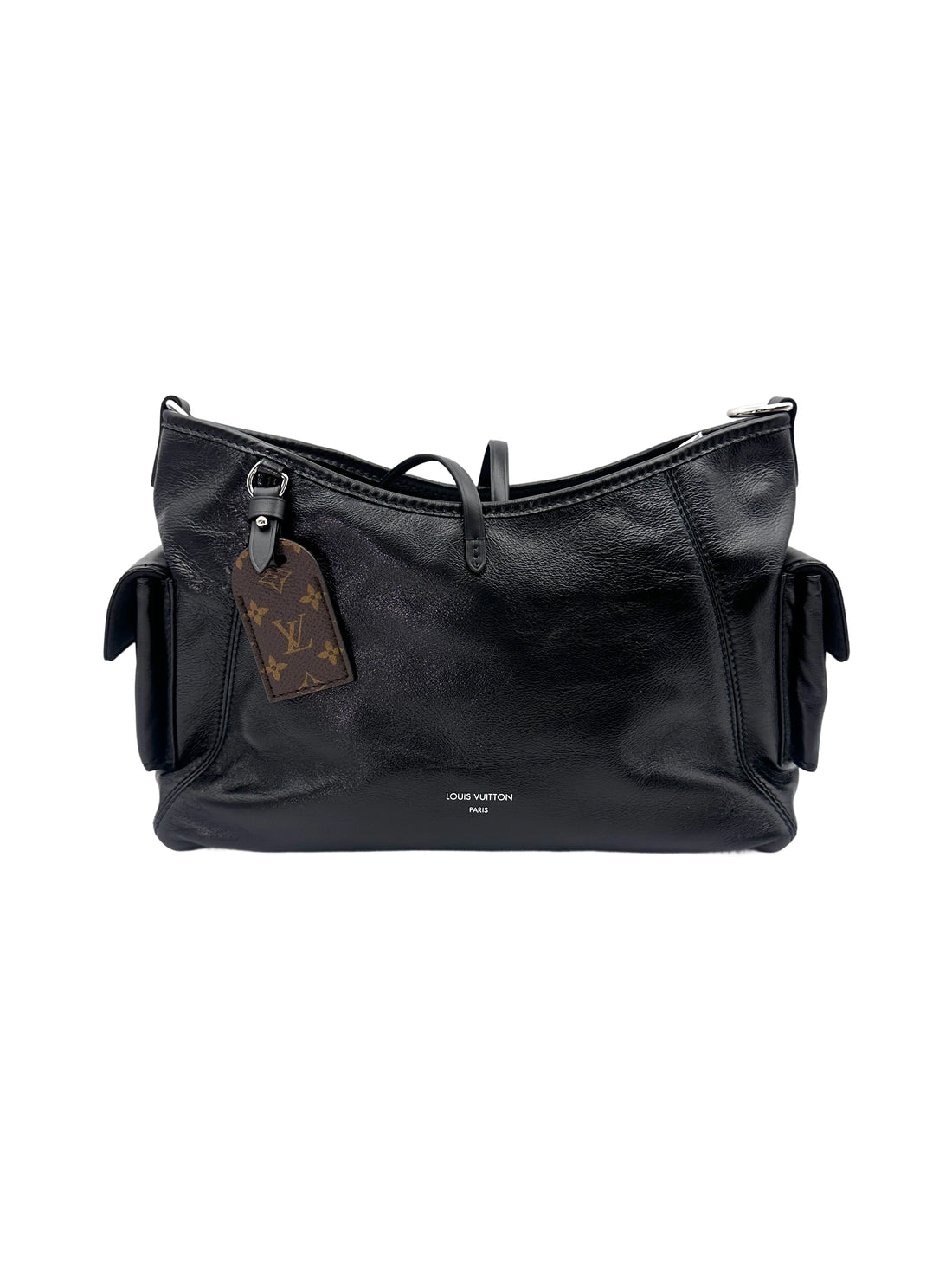 Louis Vuitton Black Carryall BB Shoulder Bag LVJ260424